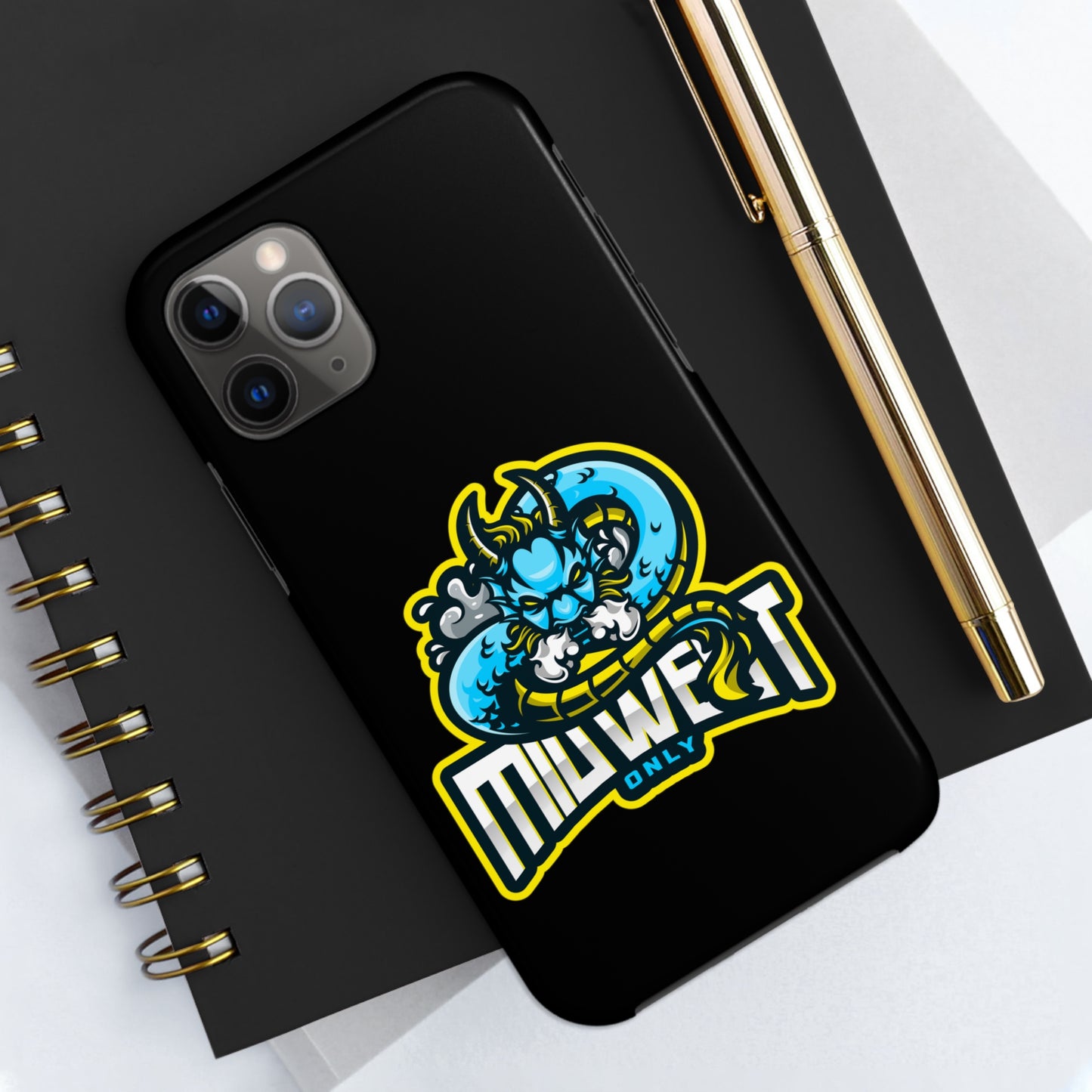 "Midwest Only" Dragon Smoke iPhone Phone Case