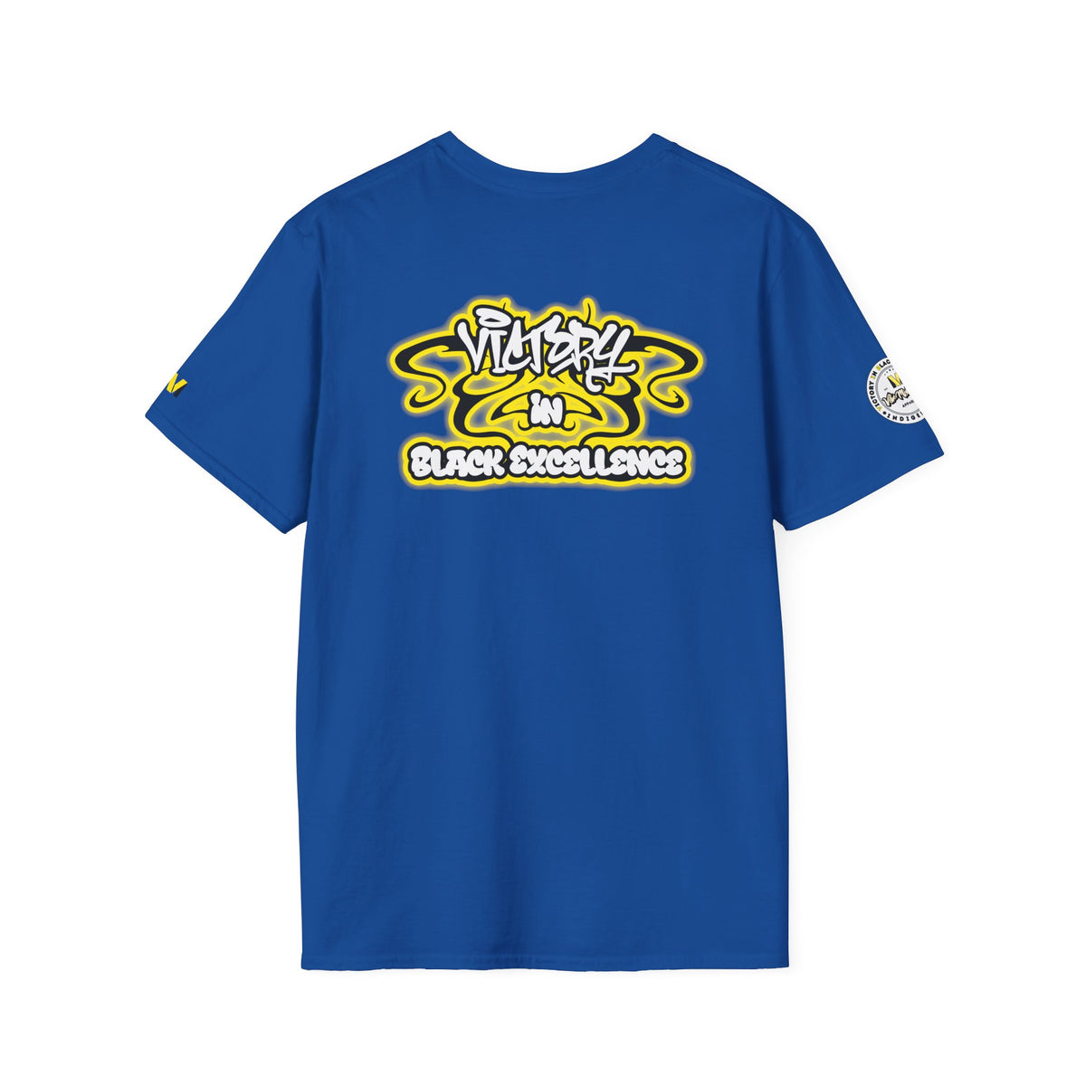 Vibe Spirit Tee | Graffiti Yellow & Black Graphic Tee