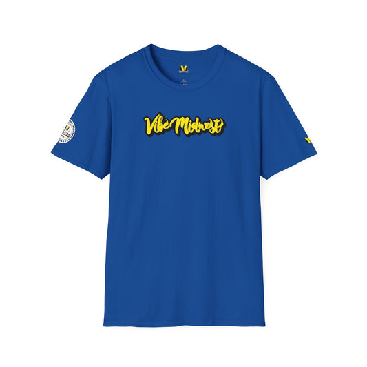 Vibe Spirit Tee | Graffiti Yellow & Black Graphic Tee
