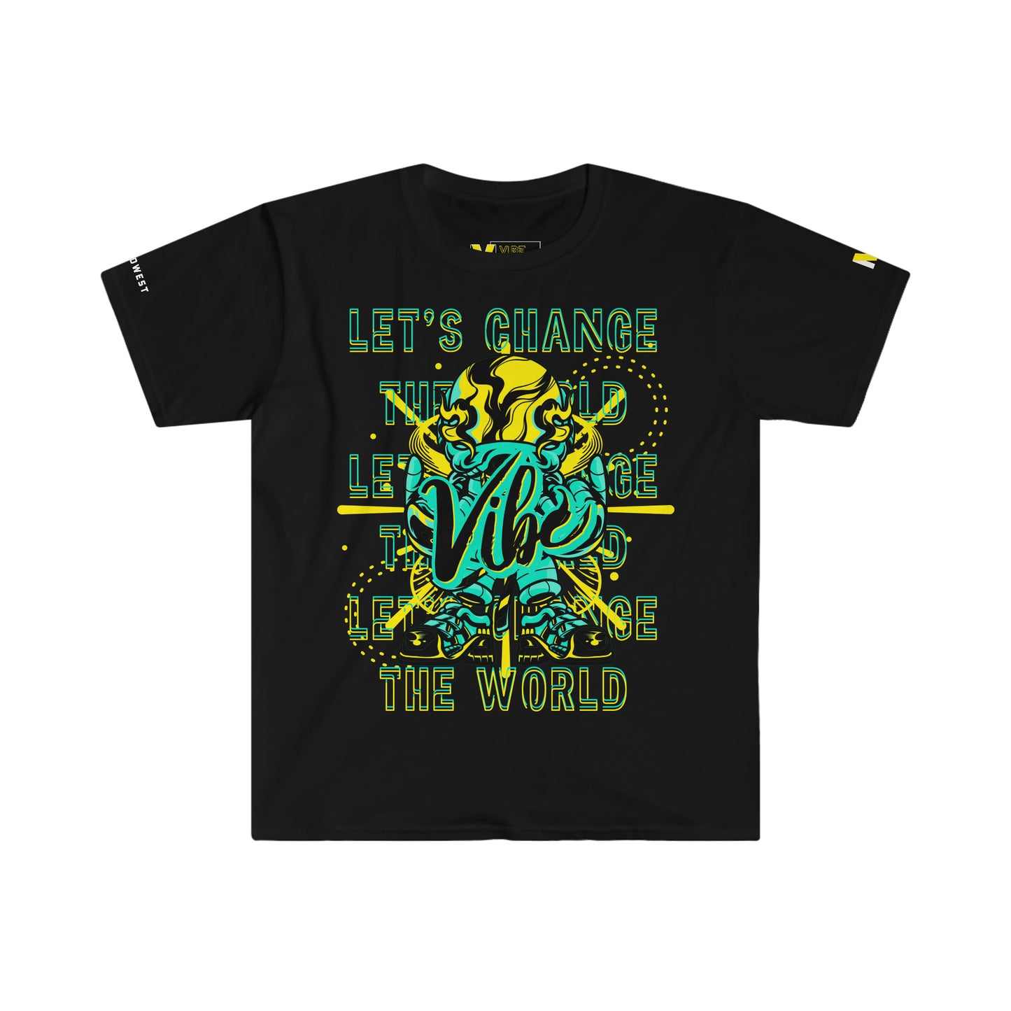 VIBE MIDWEST - CLASSIC SOFTSTYLE LOGO TEE (VICTORY IN BLACK EXCELLENCE)
