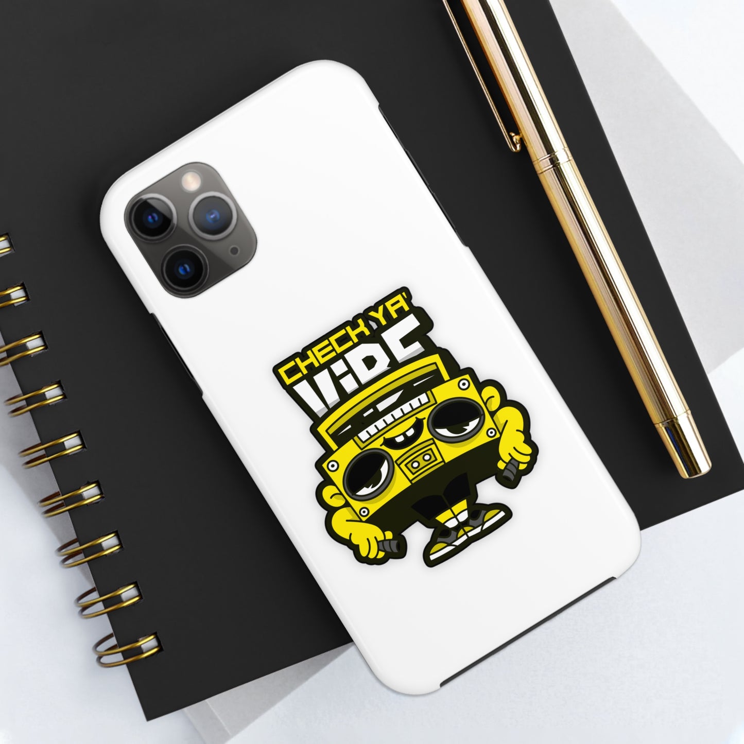 "Check Ya' Vibe" B-Box  iPhone Phone Case