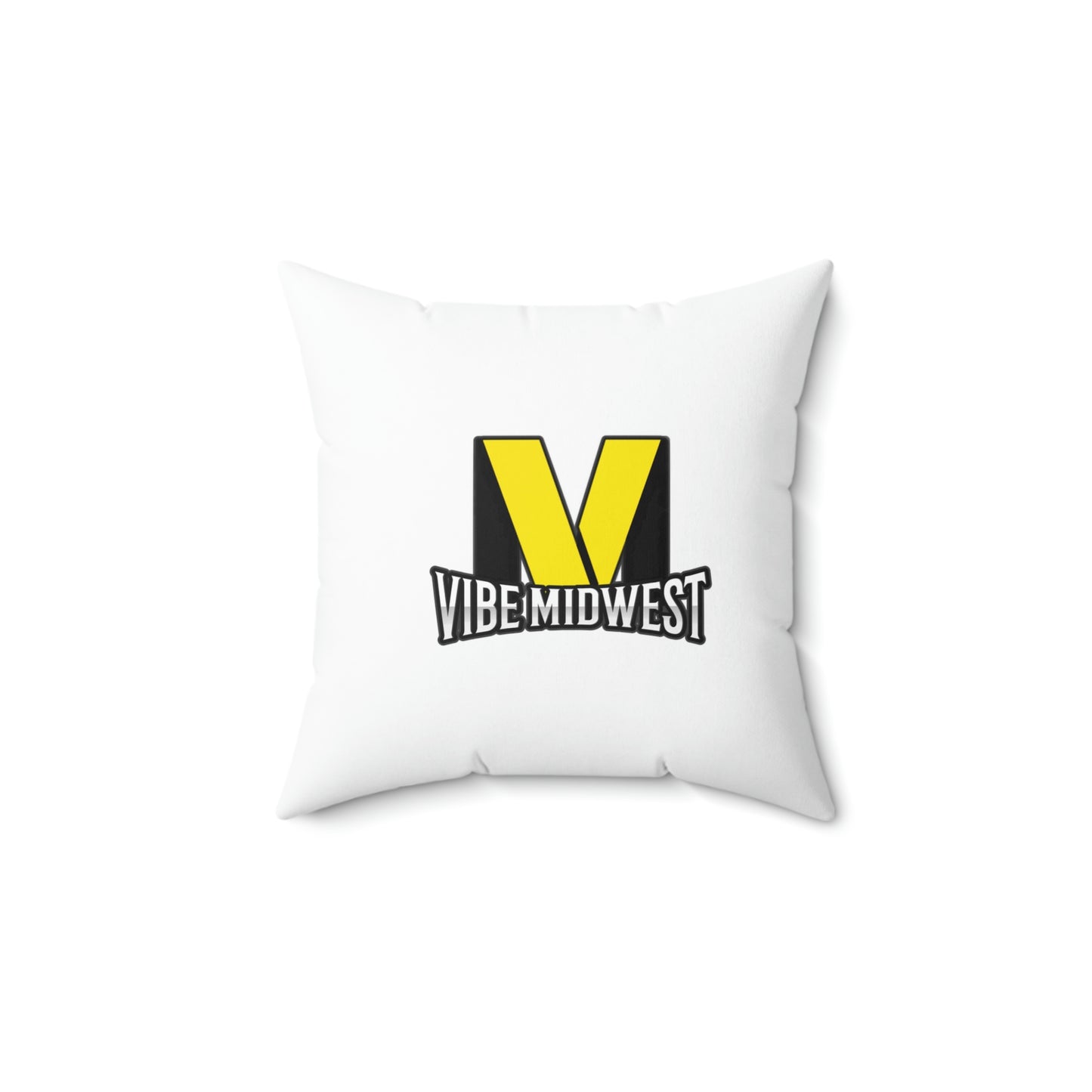 "Check Ya' Vibe" Square Pillow Case