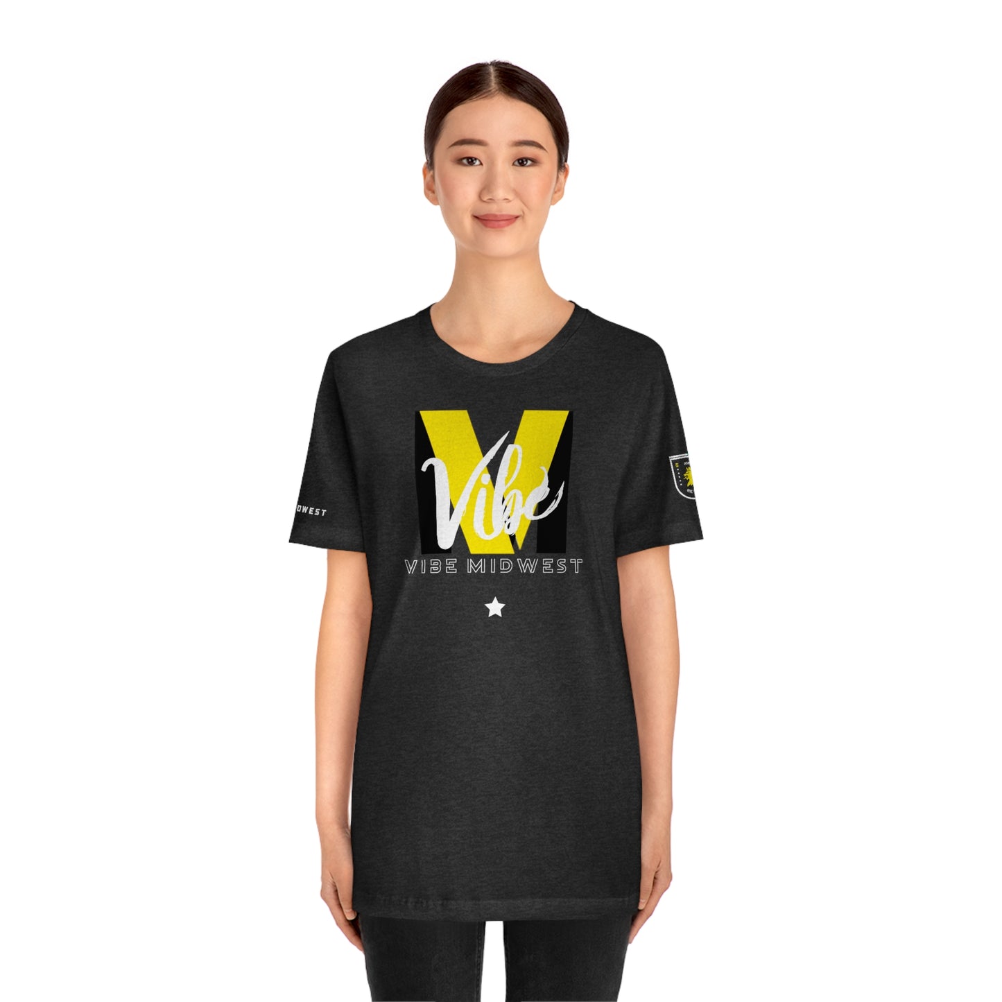 "Vibe"  Cross Logo Tee