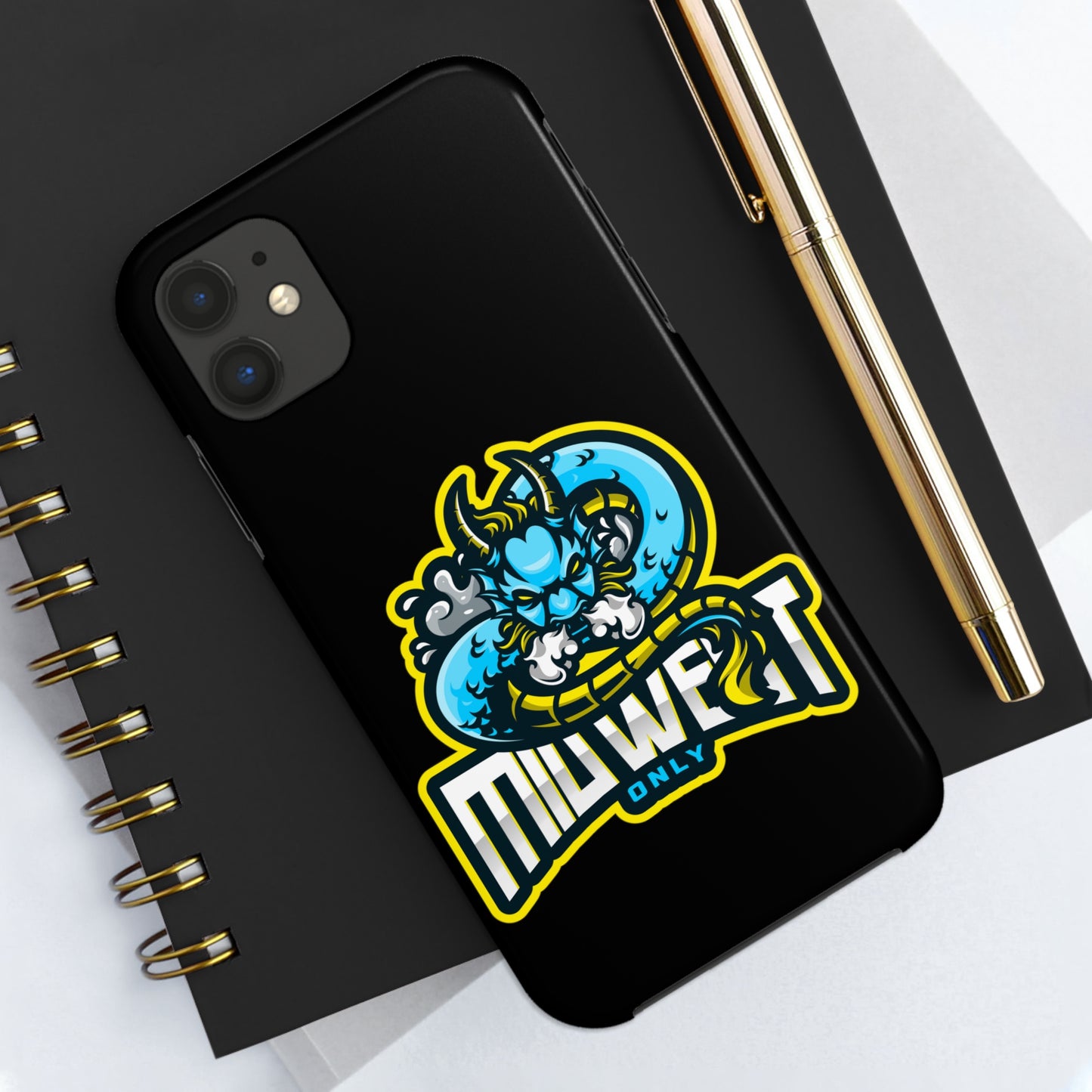"Midwest Only" Dragon Smoke iPhone Phone Case