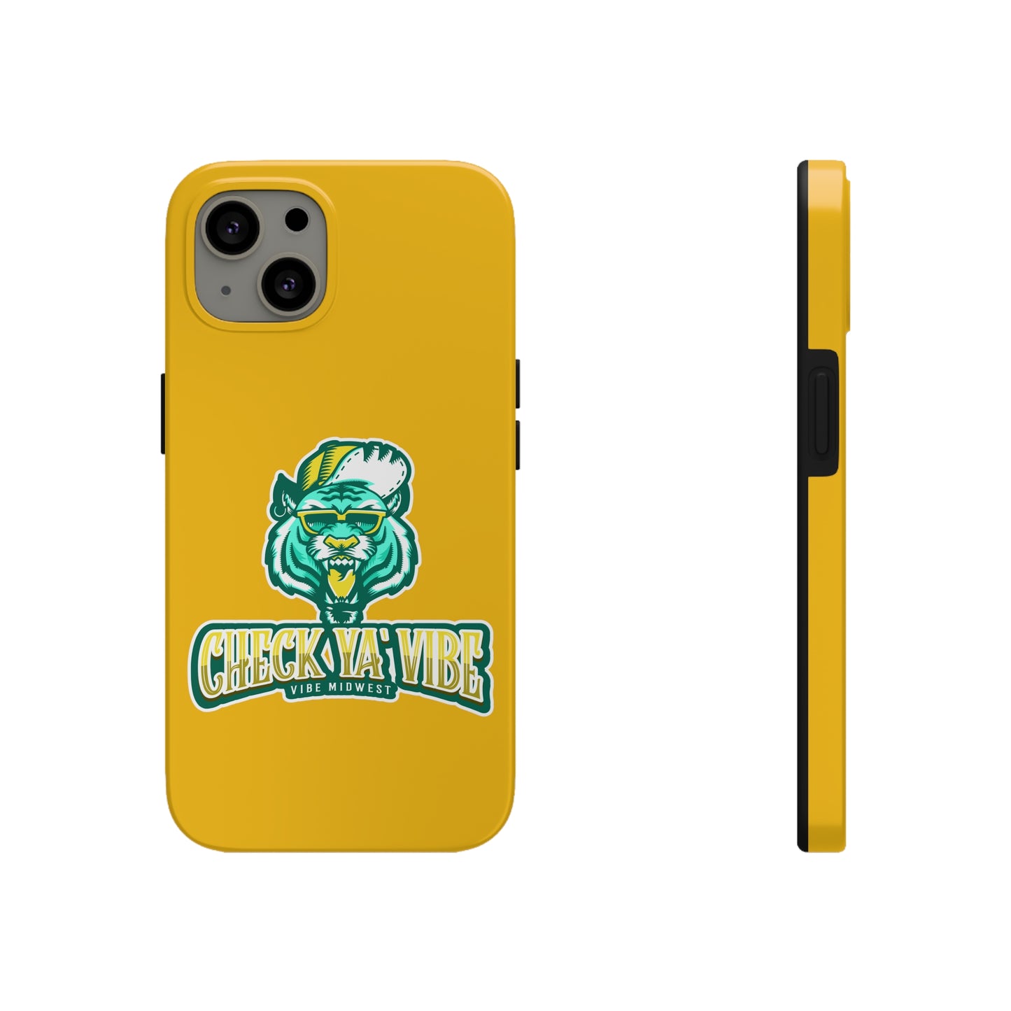 "Check Ya' Vibe" Shady Tiger  iPhone Phone Case