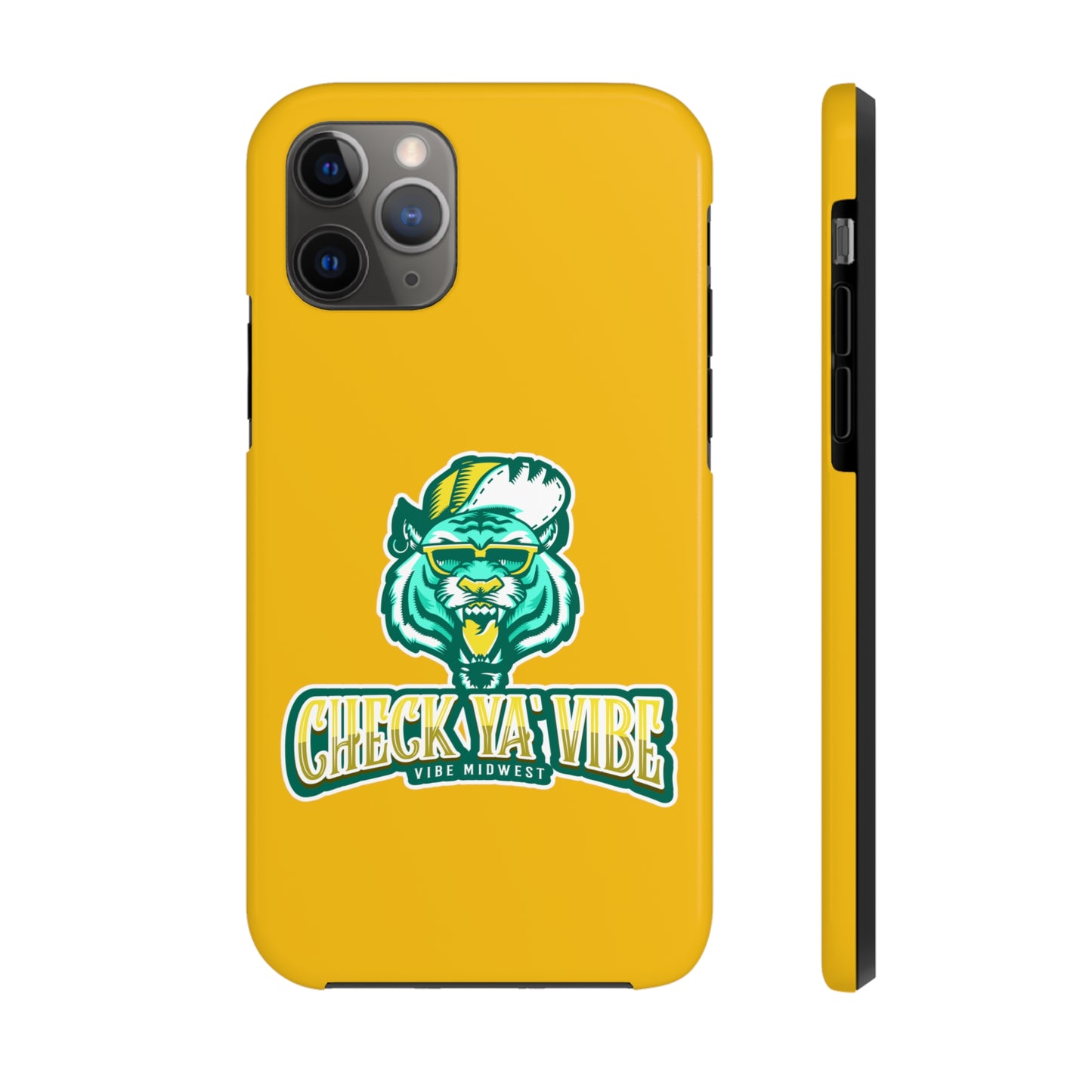 "Check Ya' Vibe" Shady Tiger  iPhone Phone Case