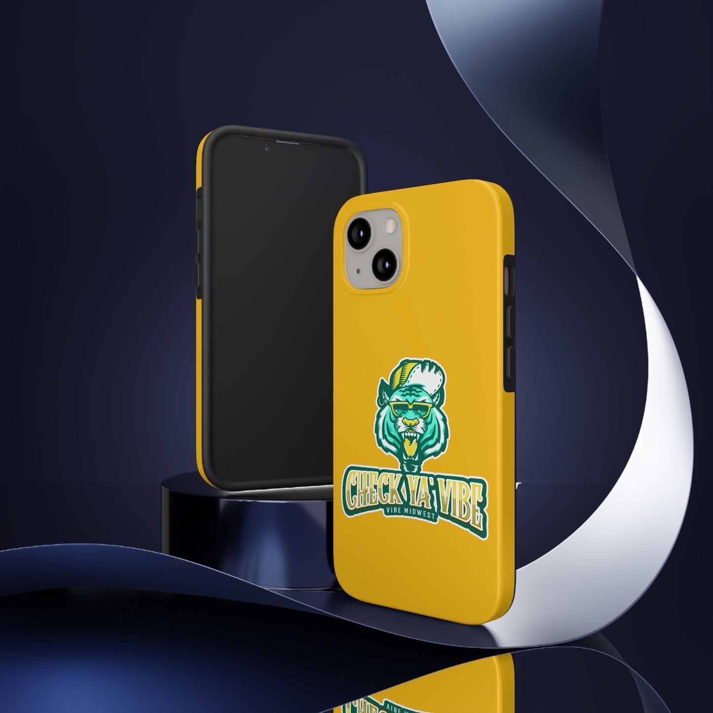 "Check Ya' Vibe" Shady Tiger  iPhone Phone Case