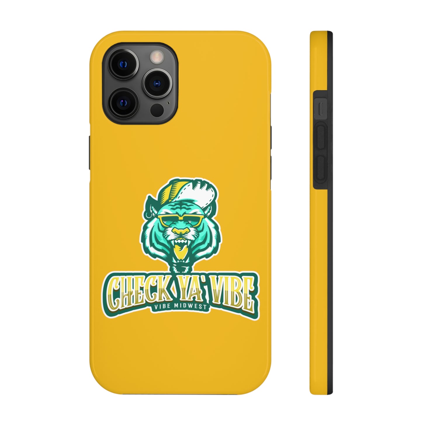 "Check Ya' Vibe" Shady Tiger  iPhone Phone Case