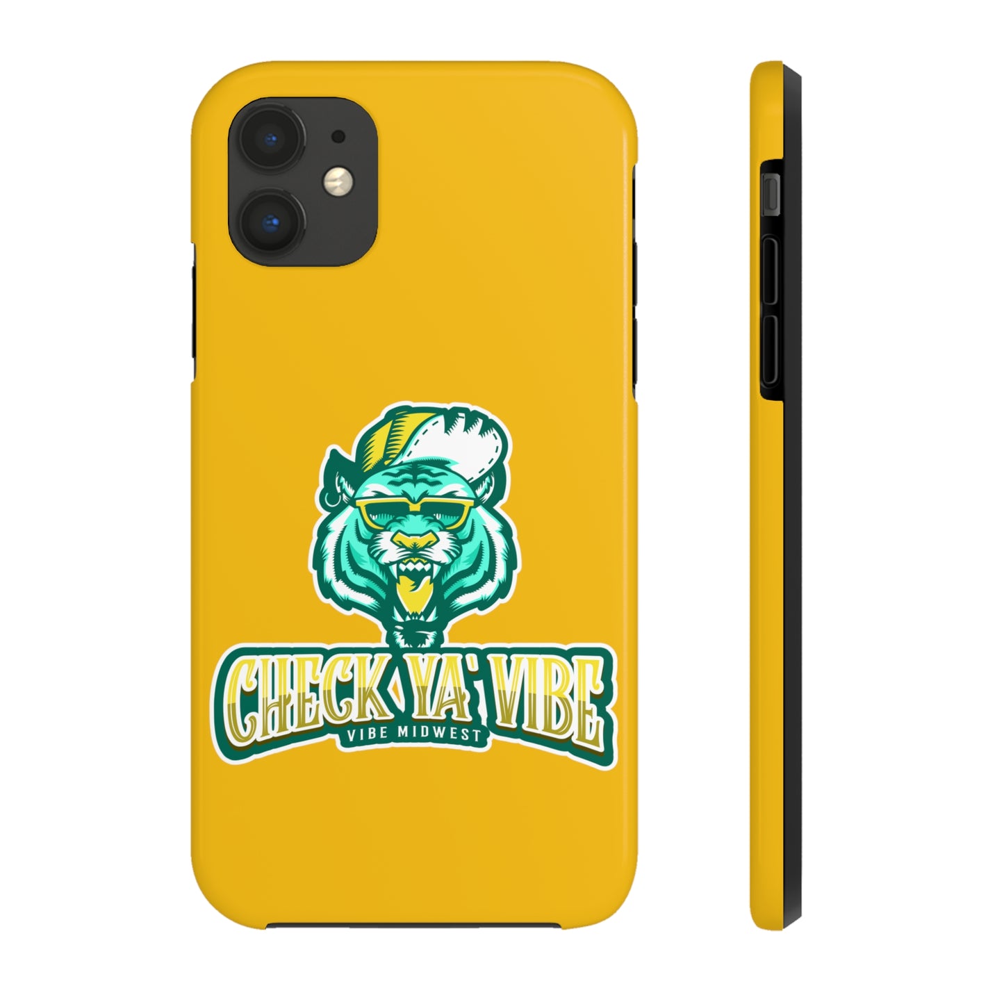"Check Ya' Vibe" Shady Tiger  iPhone Phone Case