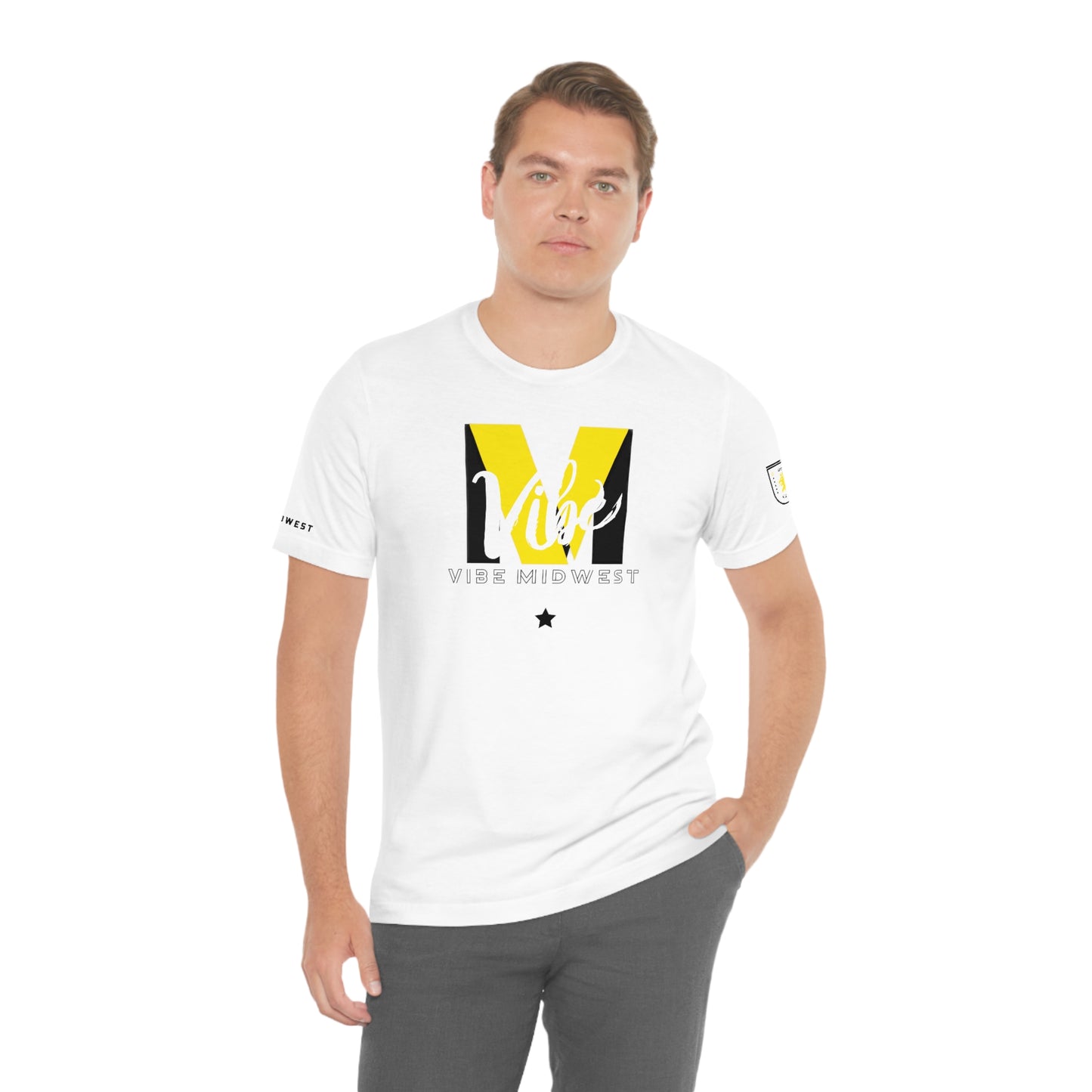 "Vibe"  Cross Logo Tee
