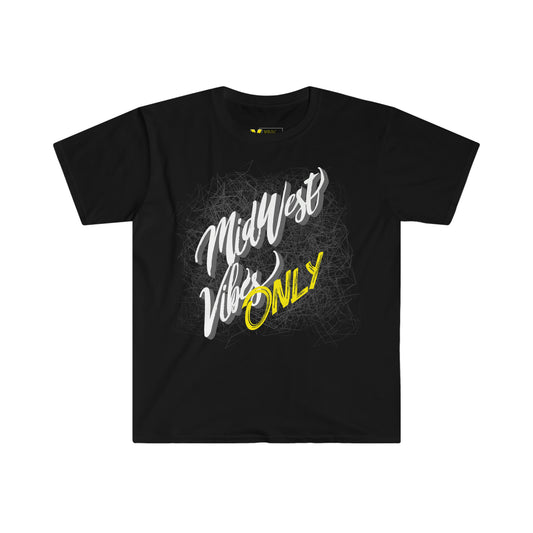 "Midwest Vibes Only" Wire Tee