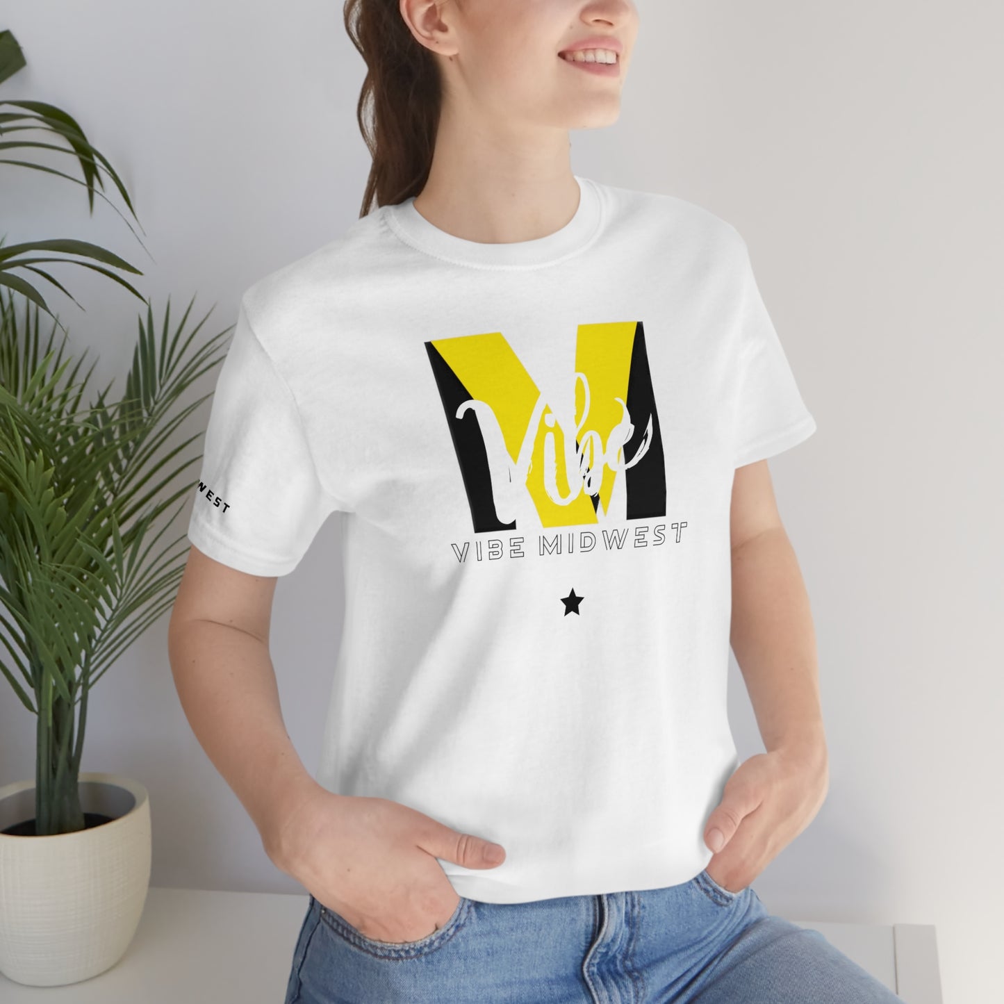 "Vibe"  Cross Logo Tee