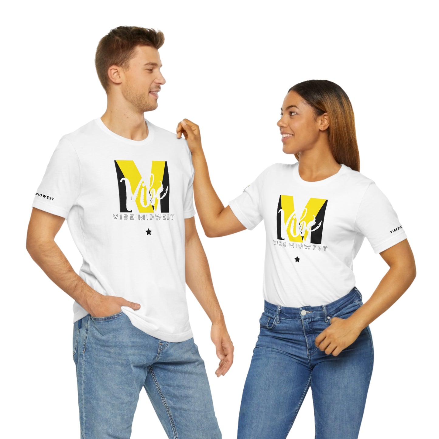"Vibe"  Cross Logo Tee
