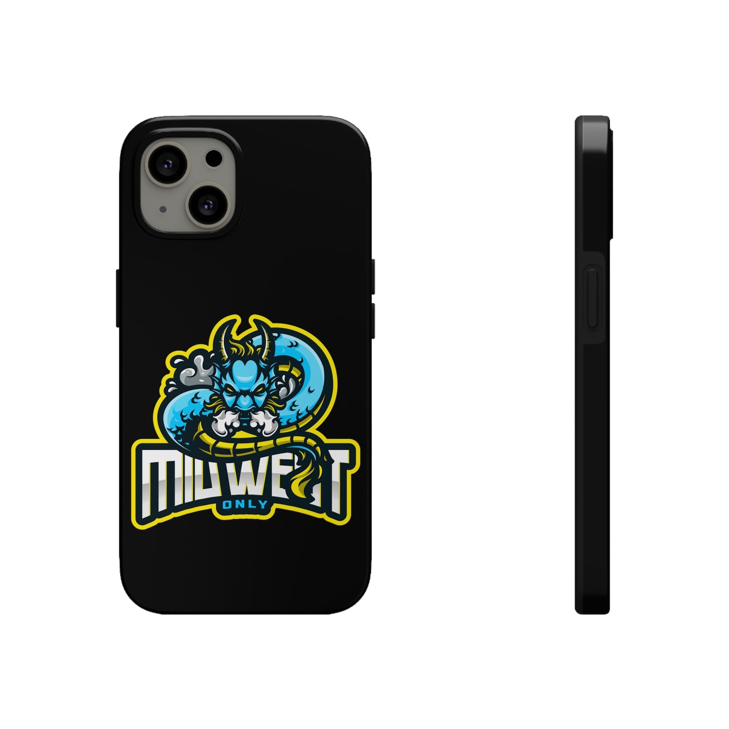"Midwest Only" Dragon Smoke iPhone Phone Case