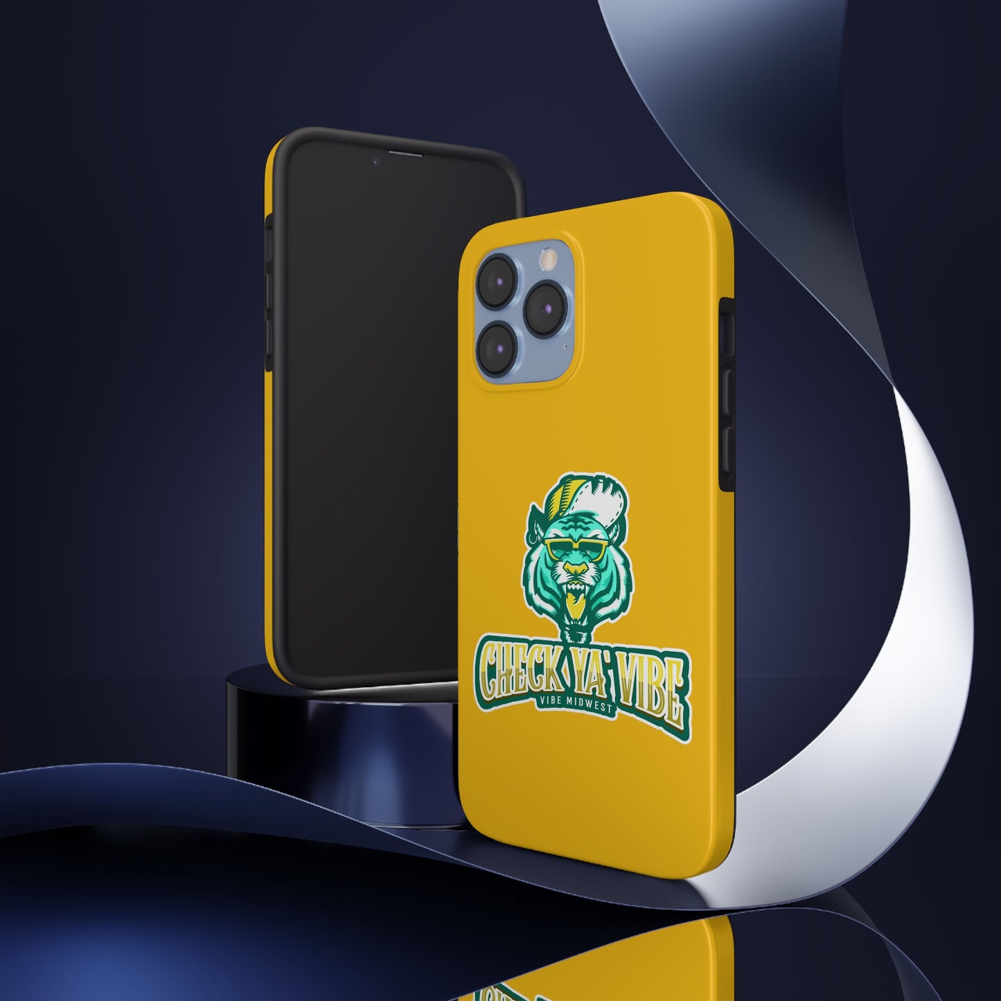 "Check Ya' Vibe" Shady Tiger  iPhone Phone Case
