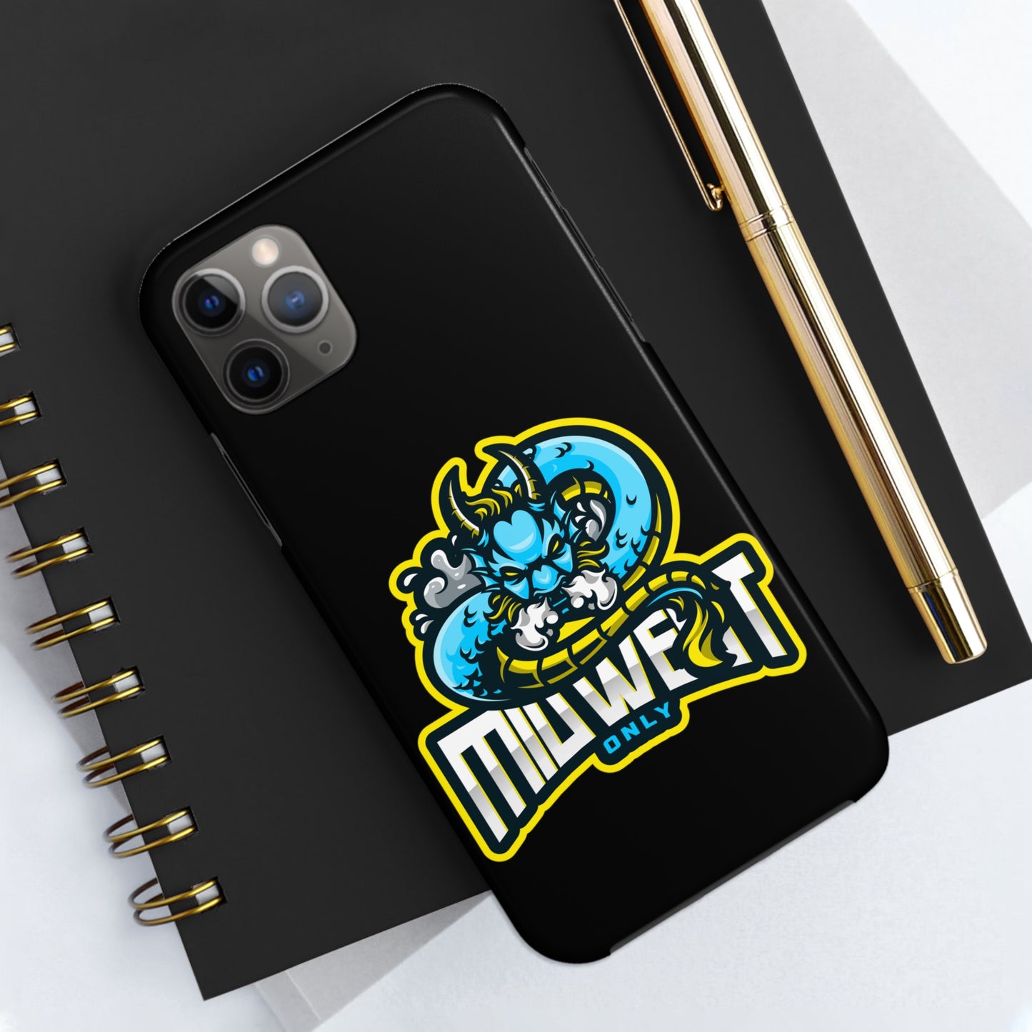 "Midwest Only" Dragon Smoke iPhone Phone Case
