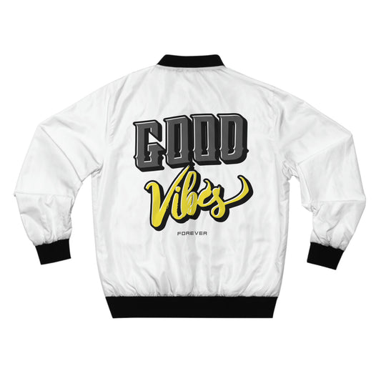 "Good Vibes" Bomber Jacket