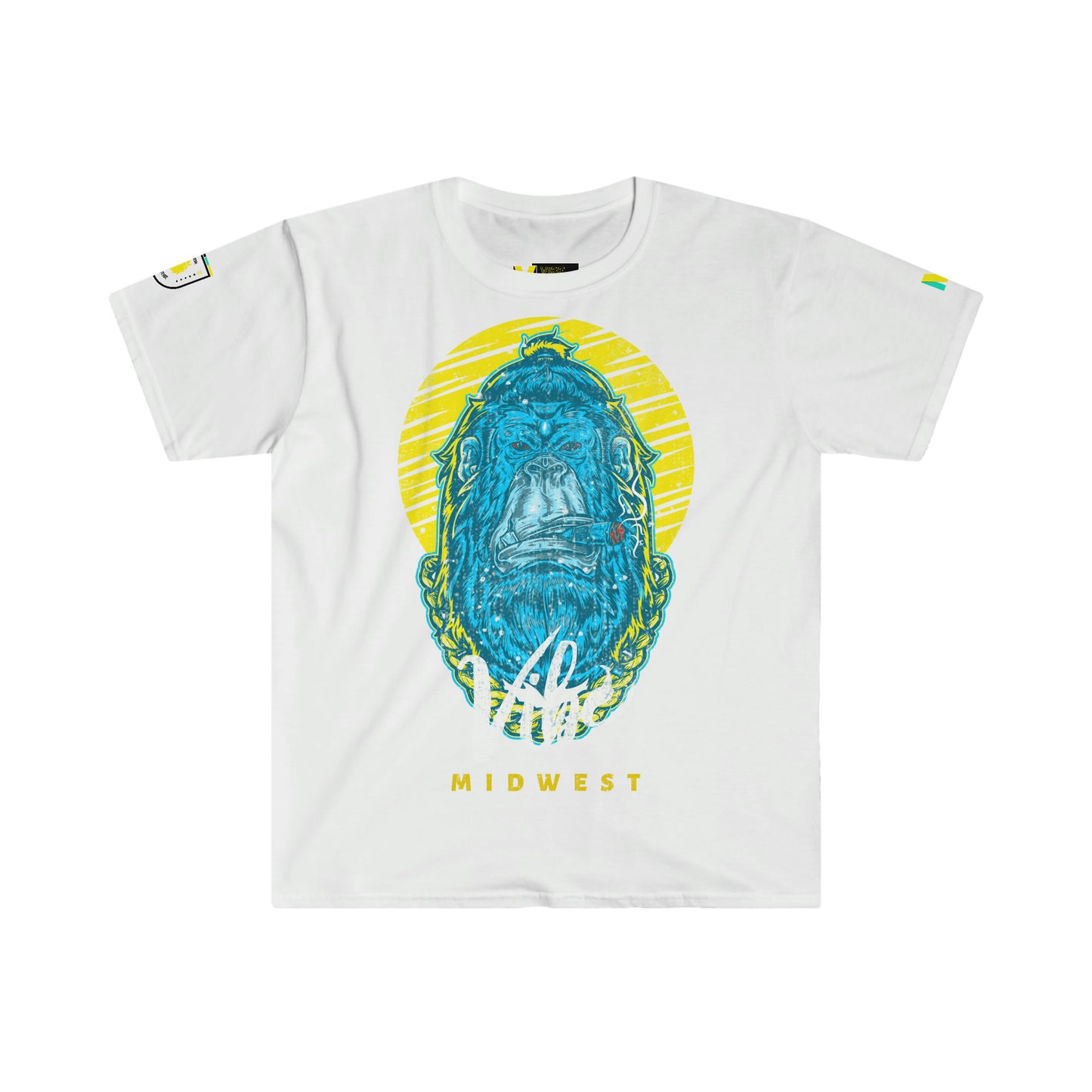 "Vibe Midwest" Kong Tee