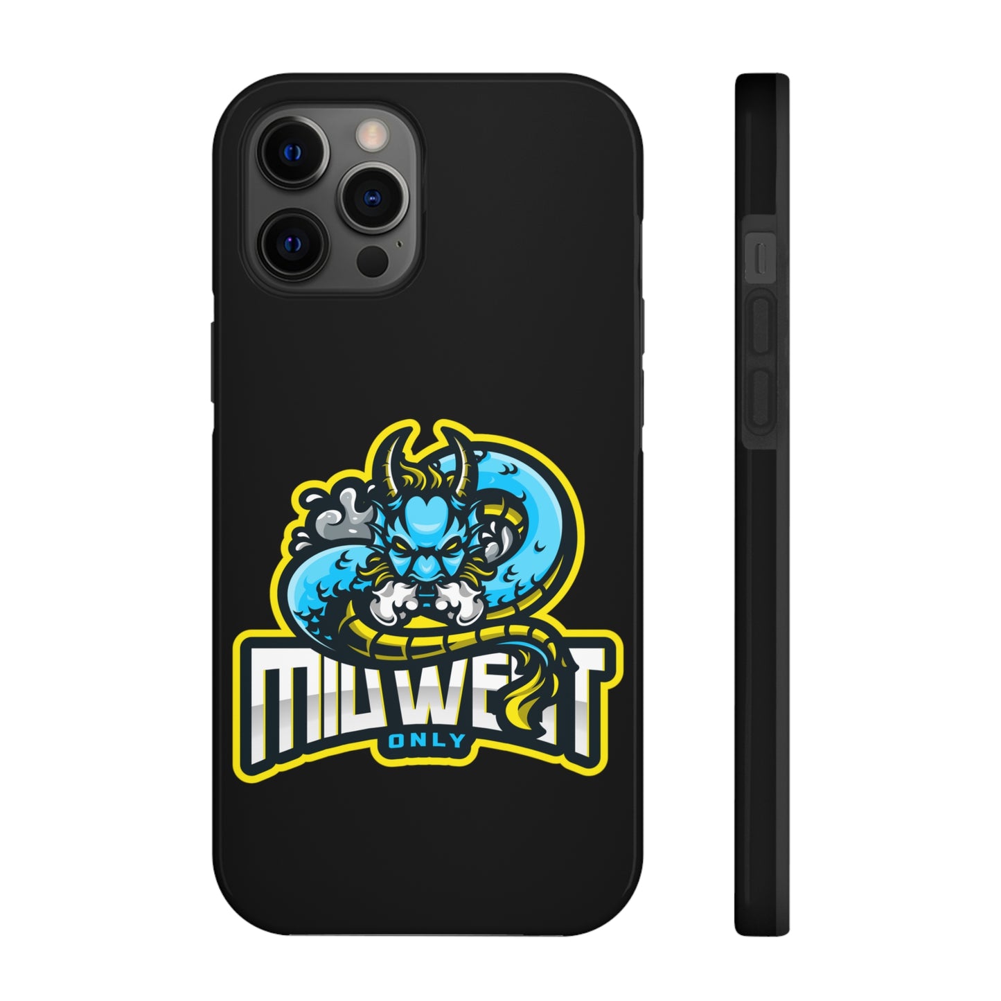 "Midwest Only" Dragon Smoke iPhone Phone Case