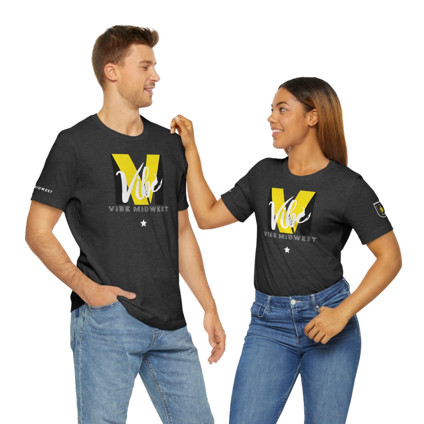 "Vibe"  Cross Logo Tee