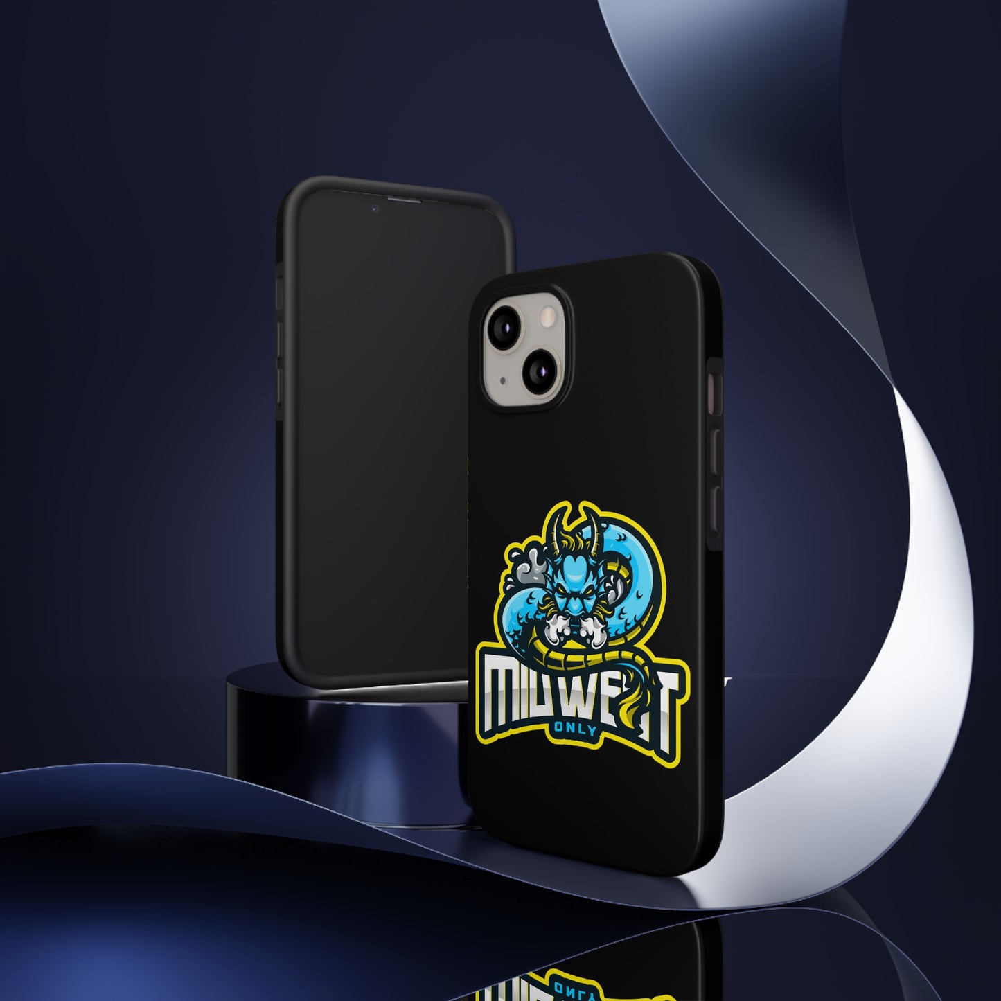 "Midwest Only" Dragon Smoke iPhone Phone Case