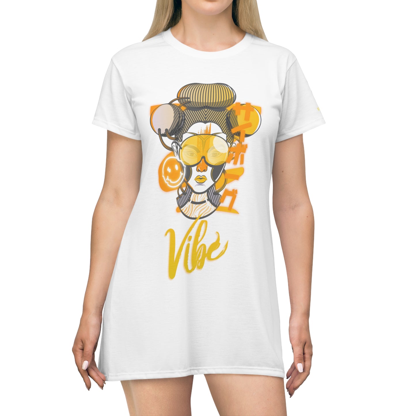 "Ninja Puff" T-Shirt Dress