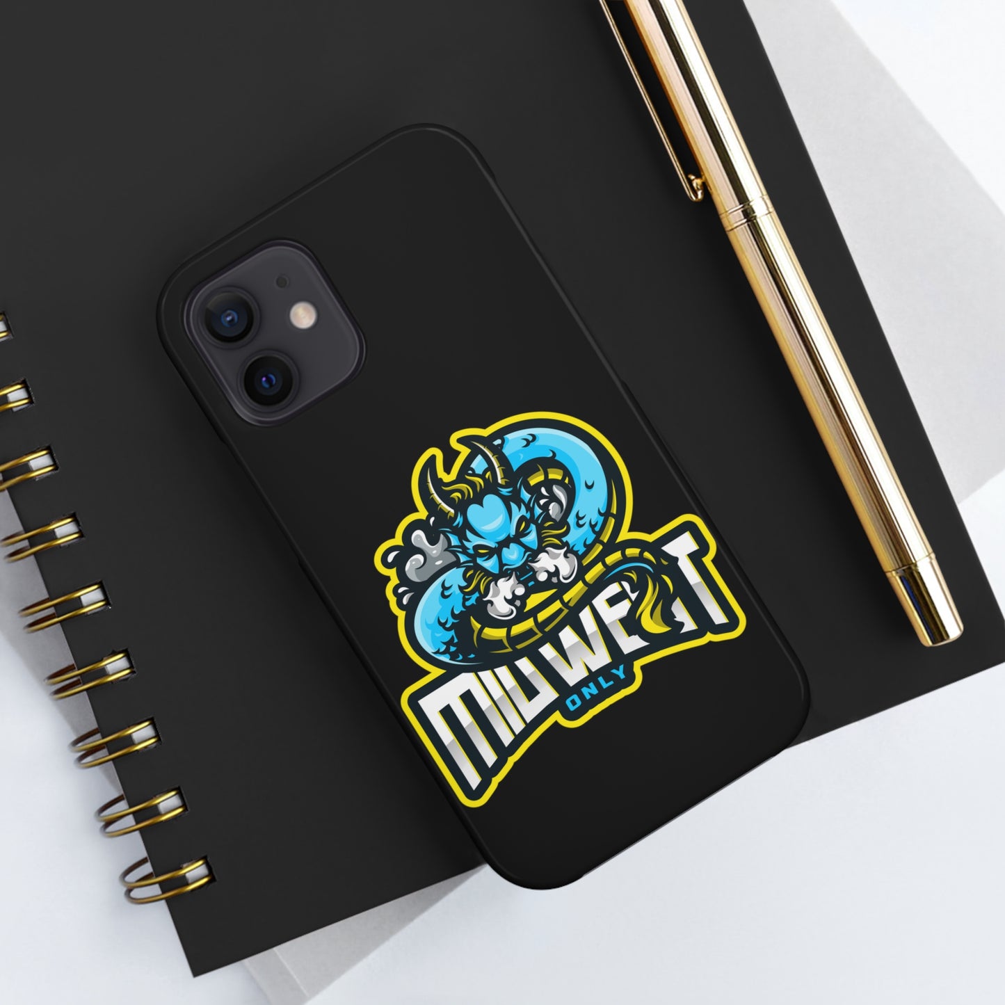 "Midwest Only" Dragon Smoke iPhone Phone Case