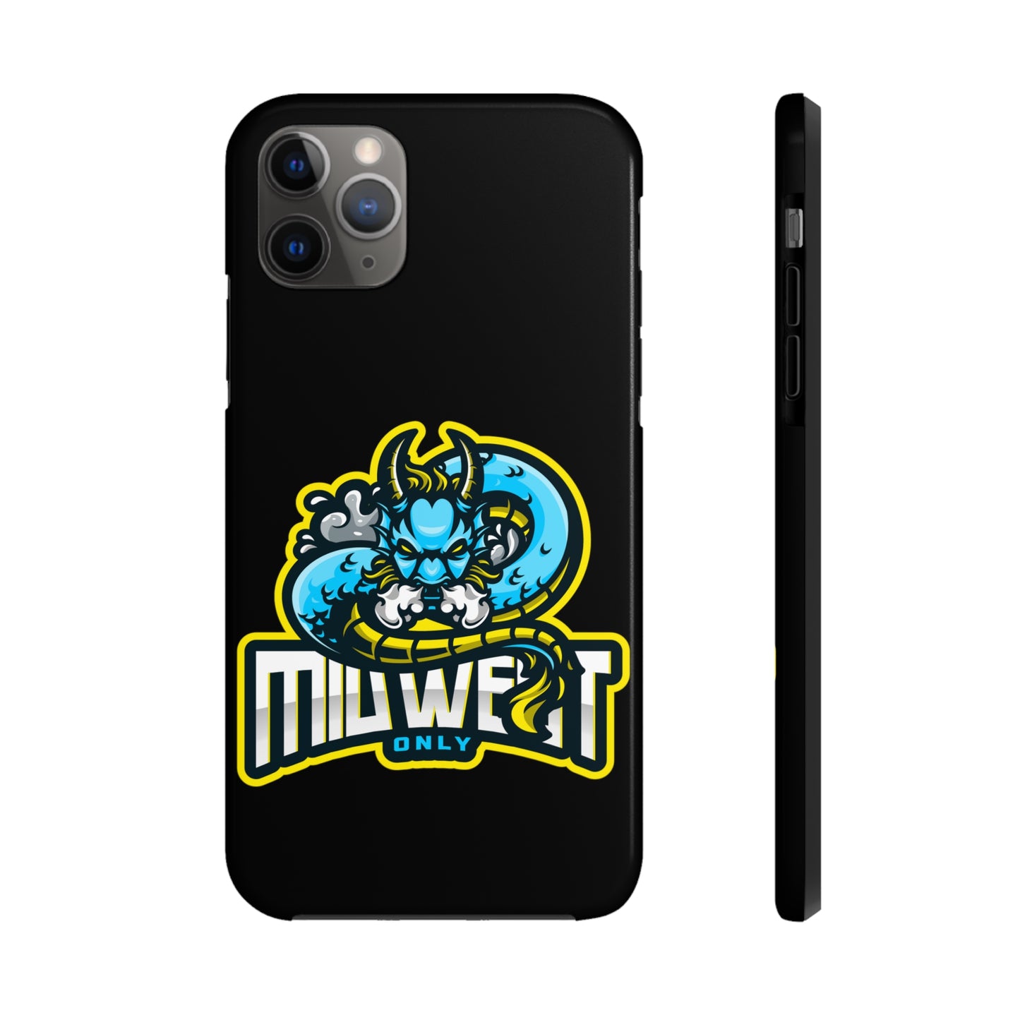"Midwest Only" Dragon Smoke iPhone Phone Case