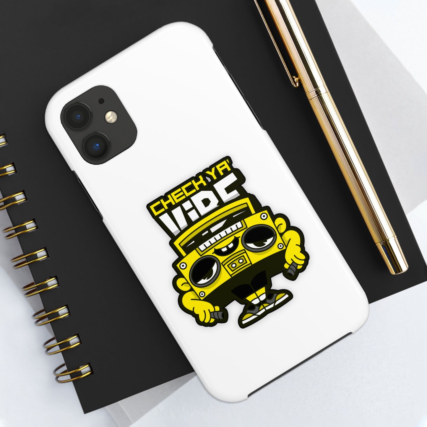 "Check Ya' Vibe" B-Box  iPhone Phone Case