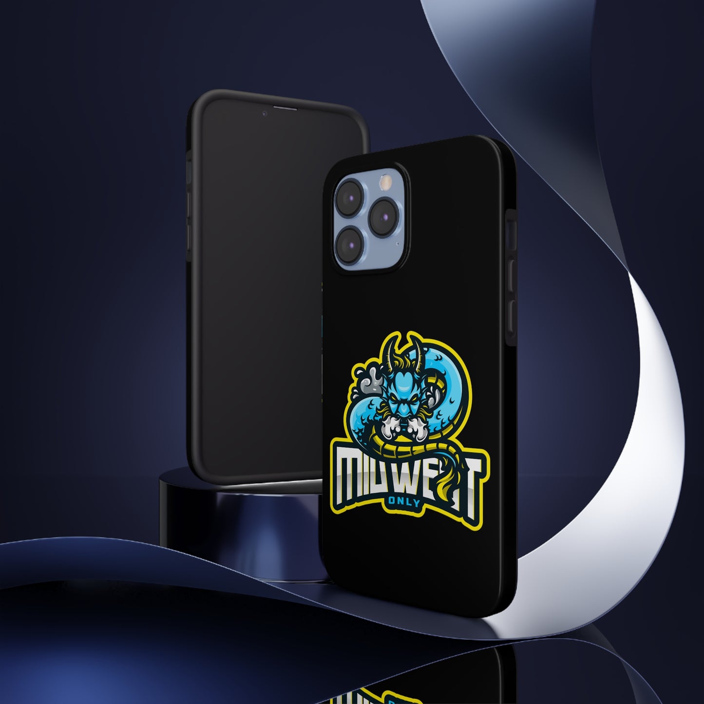 "Midwest Only" Dragon Smoke iPhone Phone Case