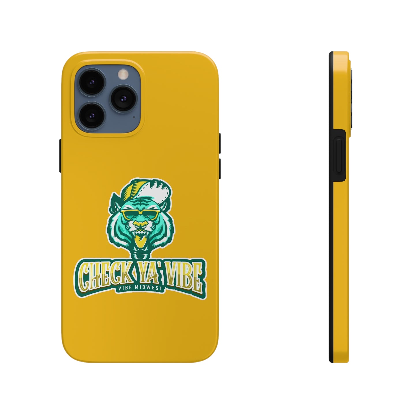 "Check Ya' Vibe" Shady Tiger  iPhone Phone Case