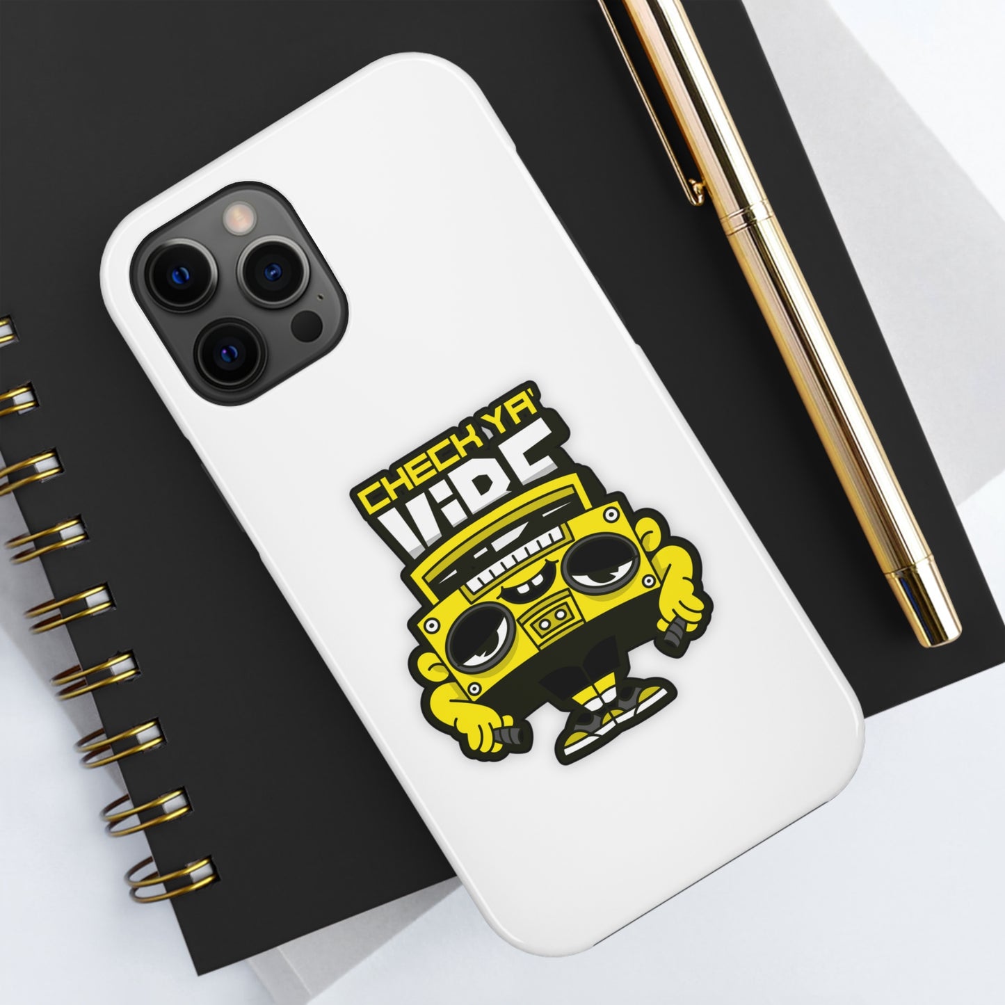 "Check Ya' Vibe" B-Box  iPhone Phone Case