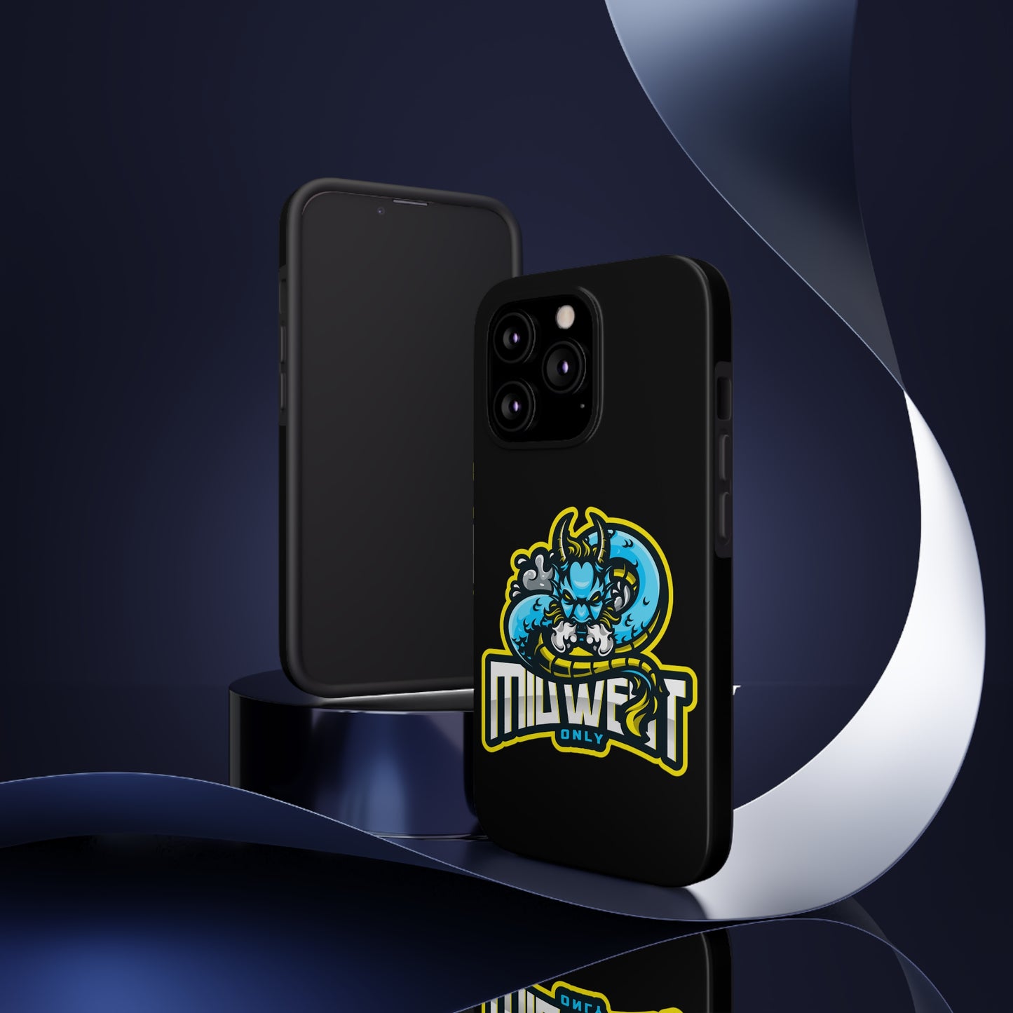 "Midwest Only" Dragon Smoke iPhone Phone Case