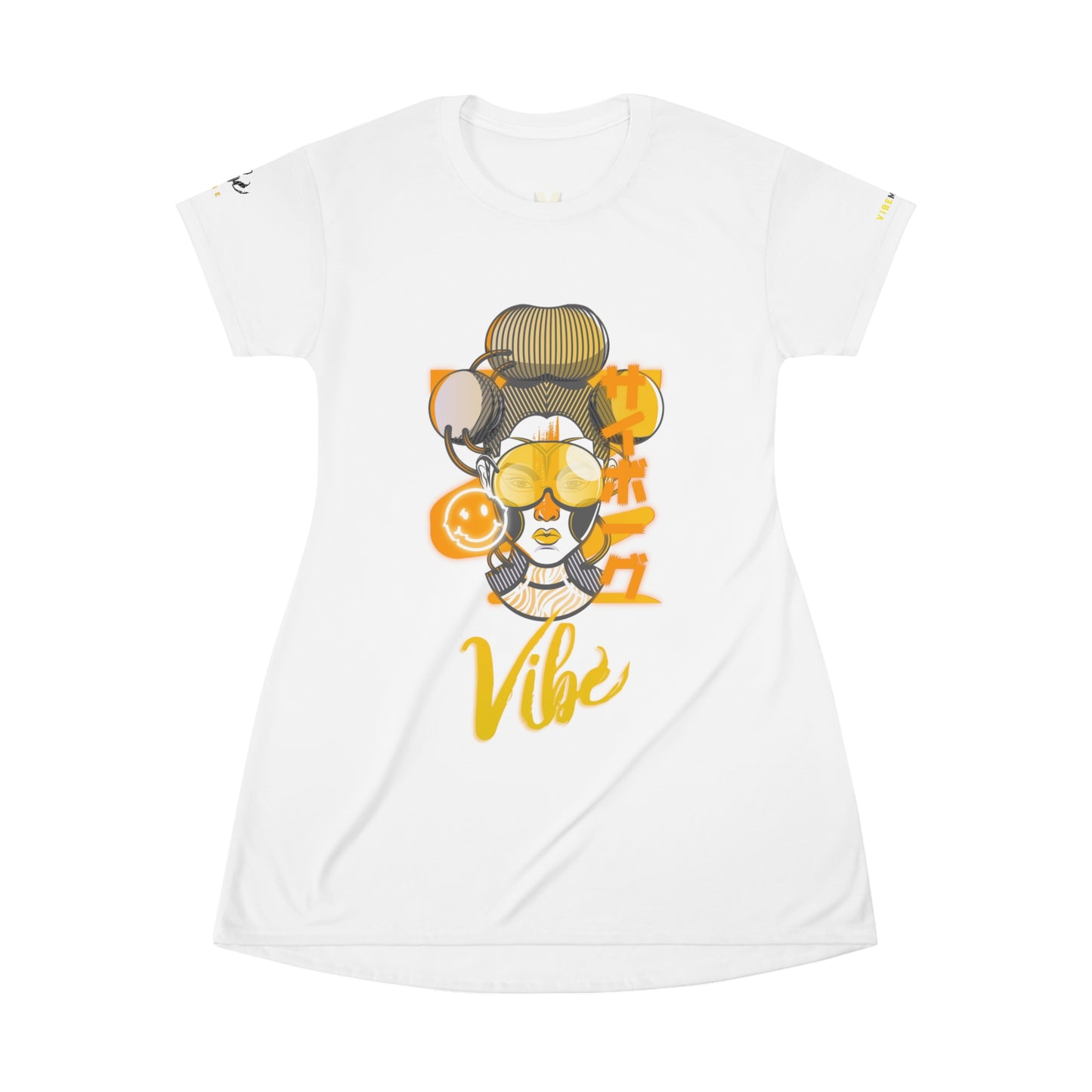 "Ninja Puff" T-Shirt Dress
