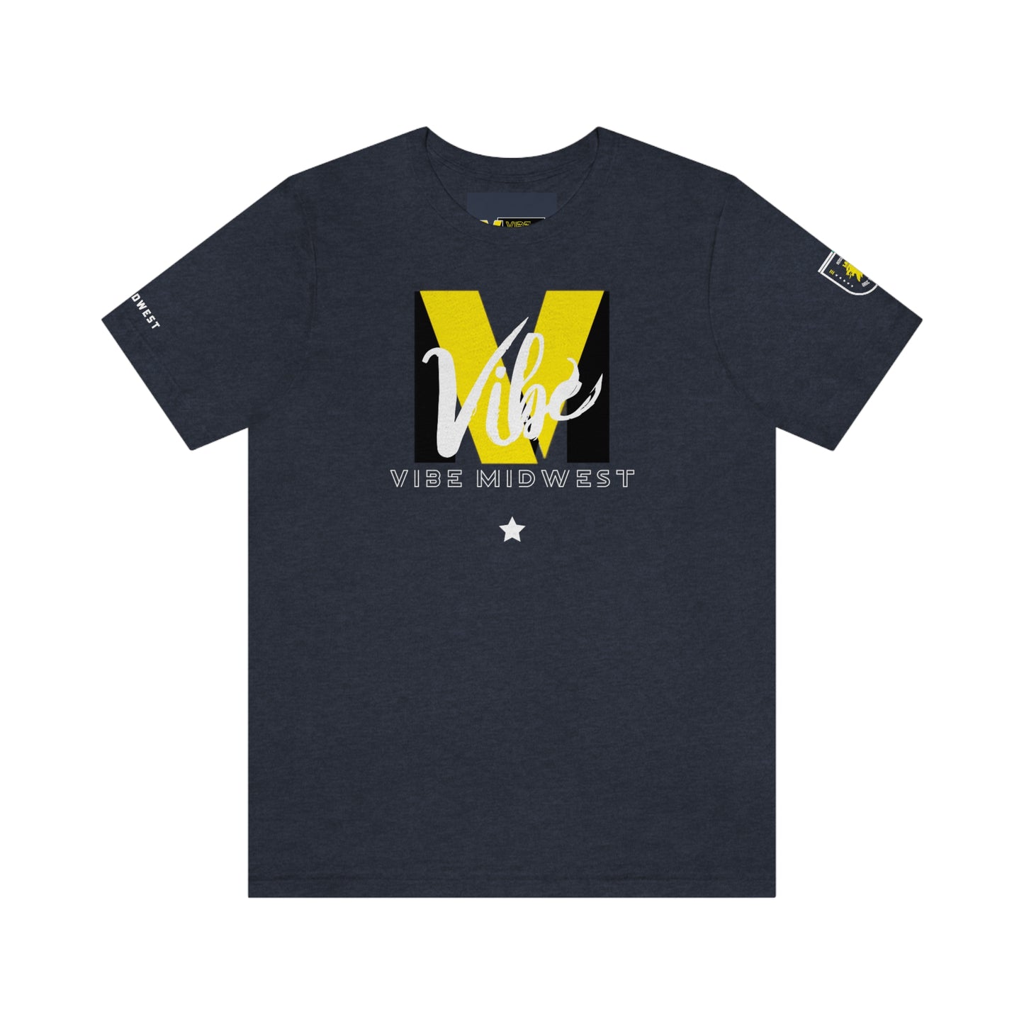 "Vibe"  Cross Logo Tee