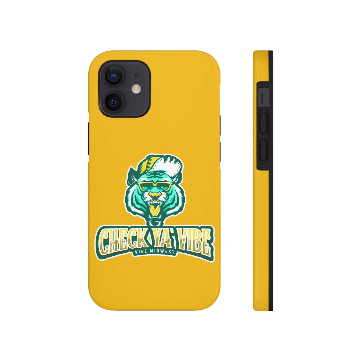 "Check Ya' Vibe" Shady Tiger  iPhone Phone Case