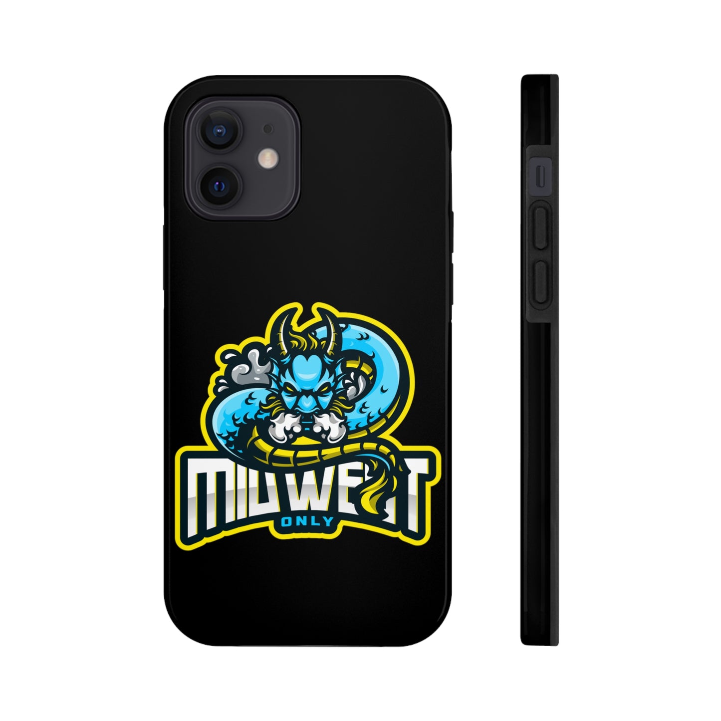 "Midwest Only" Dragon Smoke iPhone Phone Case