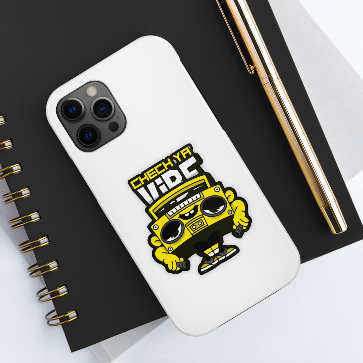 "Check Ya' Vibe" B-Box  iPhone Phone Case