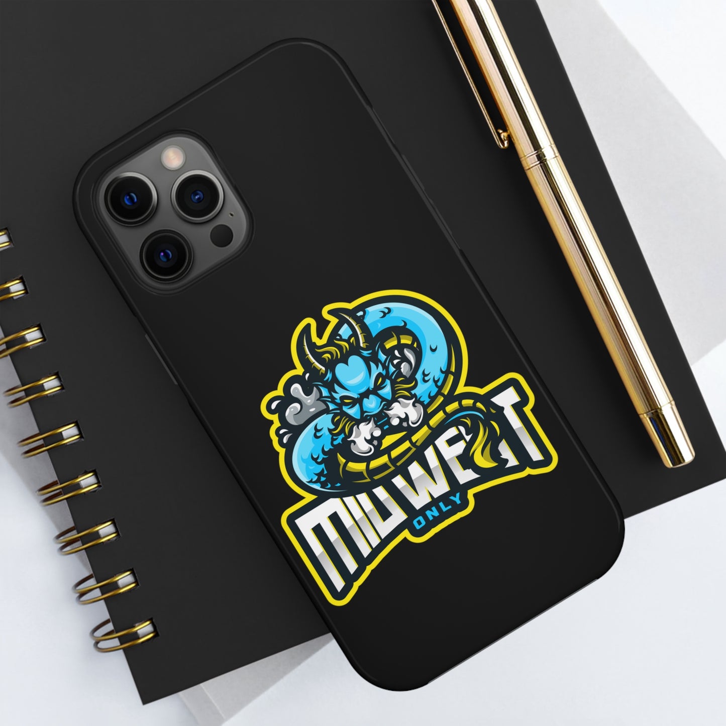"Midwest Only" Dragon Smoke iPhone Phone Case