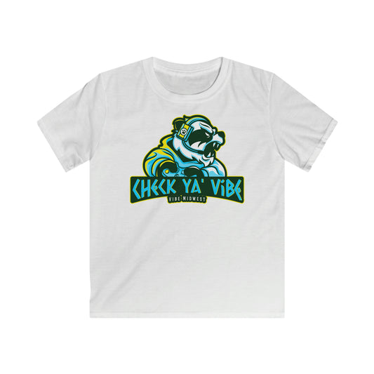 "Check Ya' Vibe" Angry Panda Tee