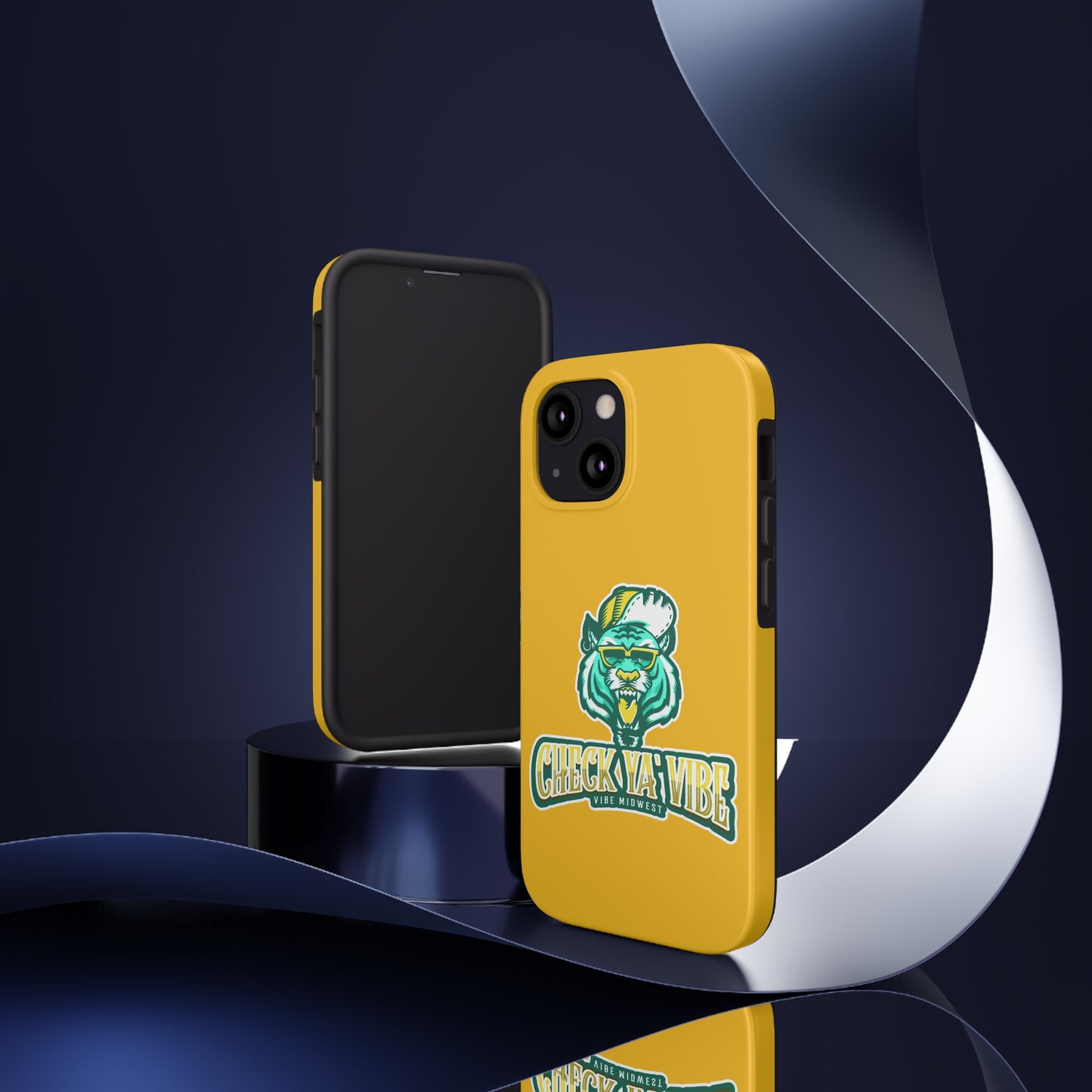 "Check Ya' Vibe" Shady Tiger  iPhone Phone Case