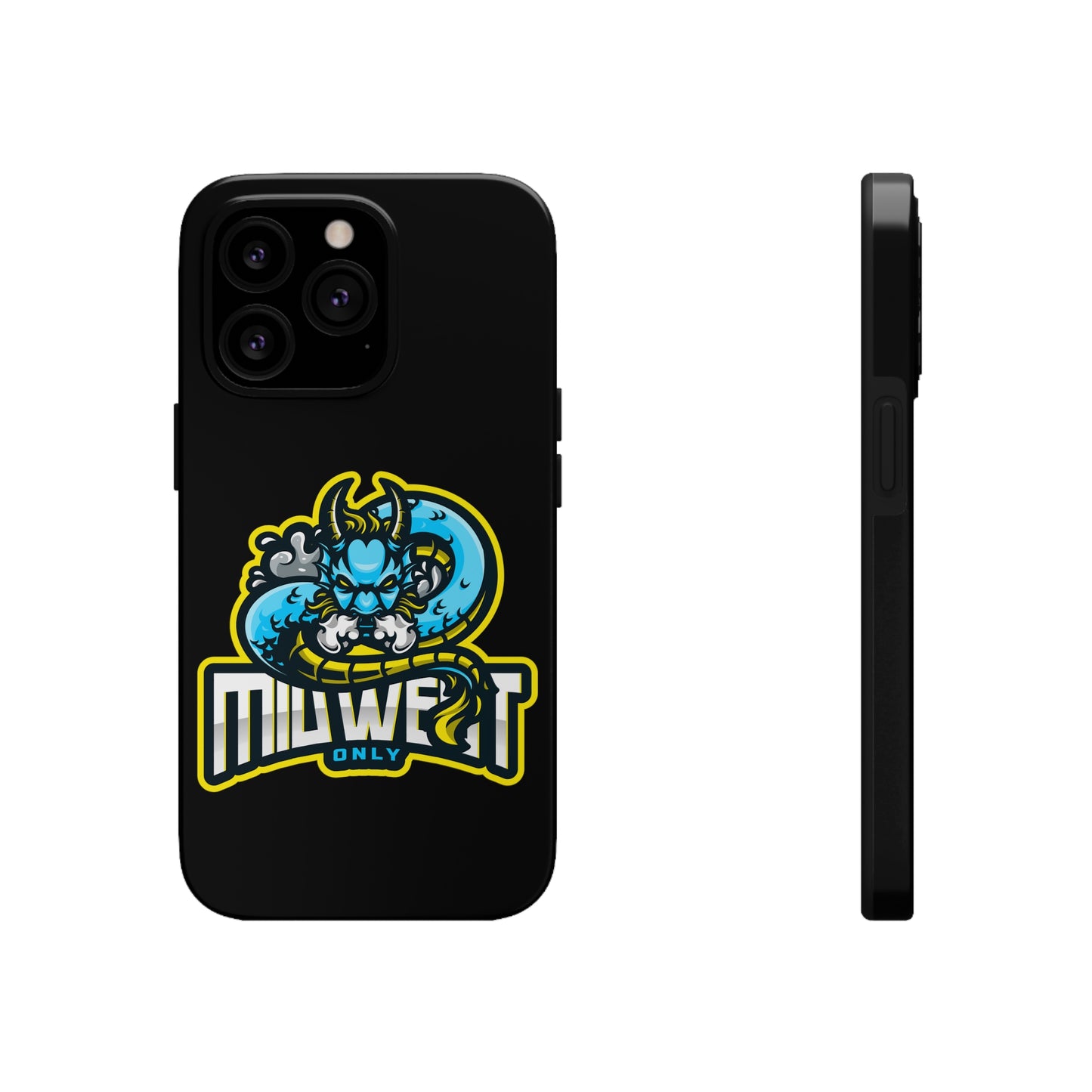 "Midwest Only" Dragon Smoke iPhone Phone Case