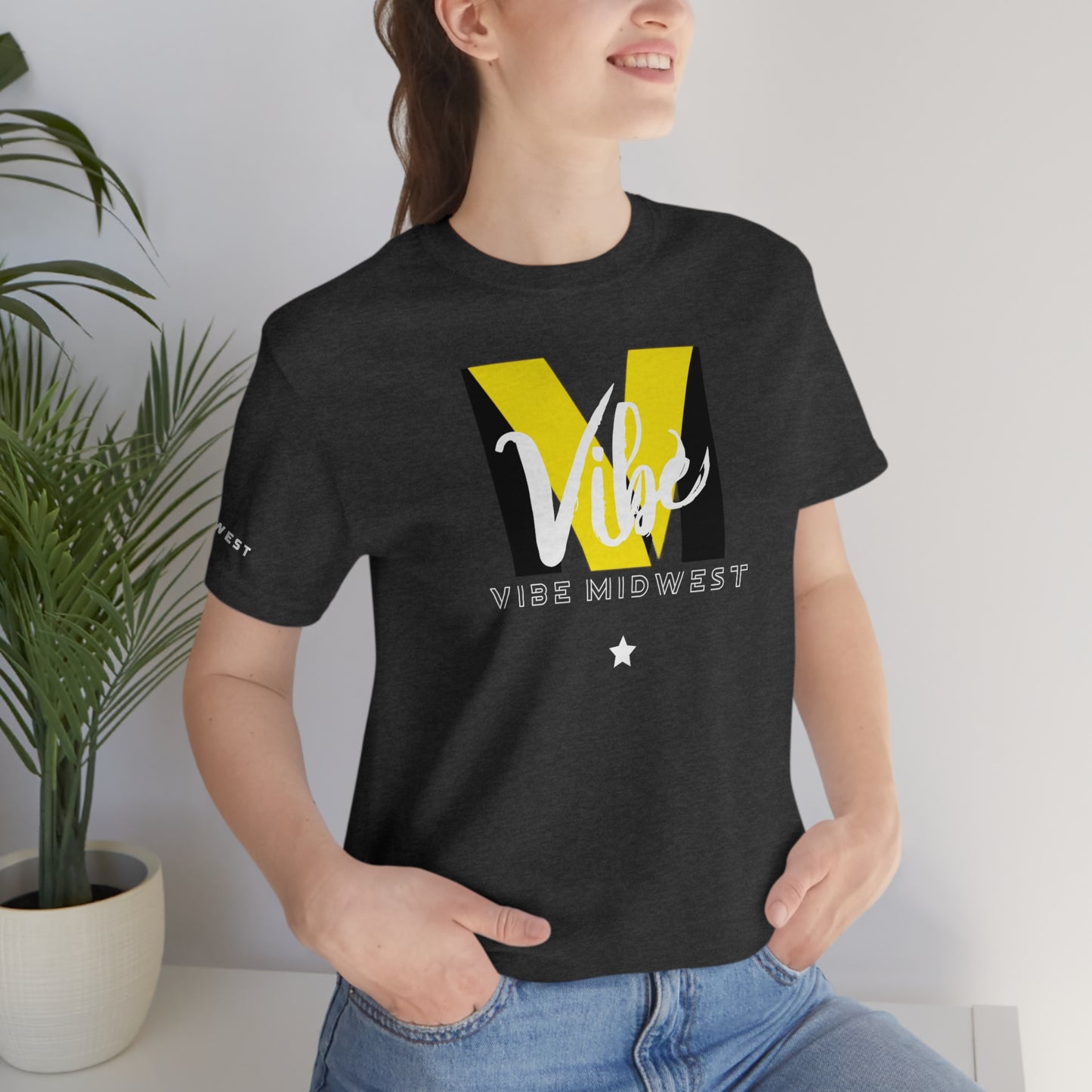 "Vibe"  Cross Logo Tee