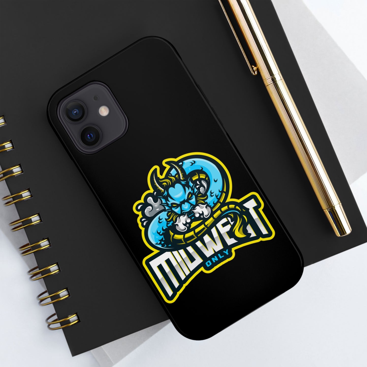 "Midwest Only" Dragon Smoke iPhone Phone Case