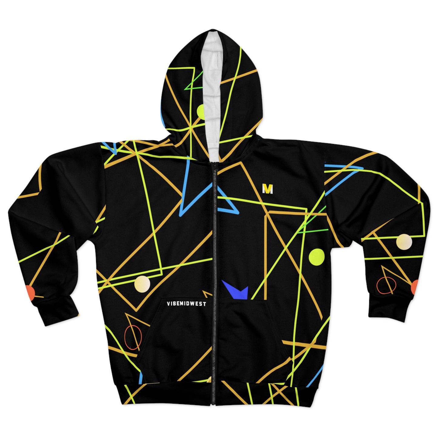 "Vibe" Quinn Zip Hoodie