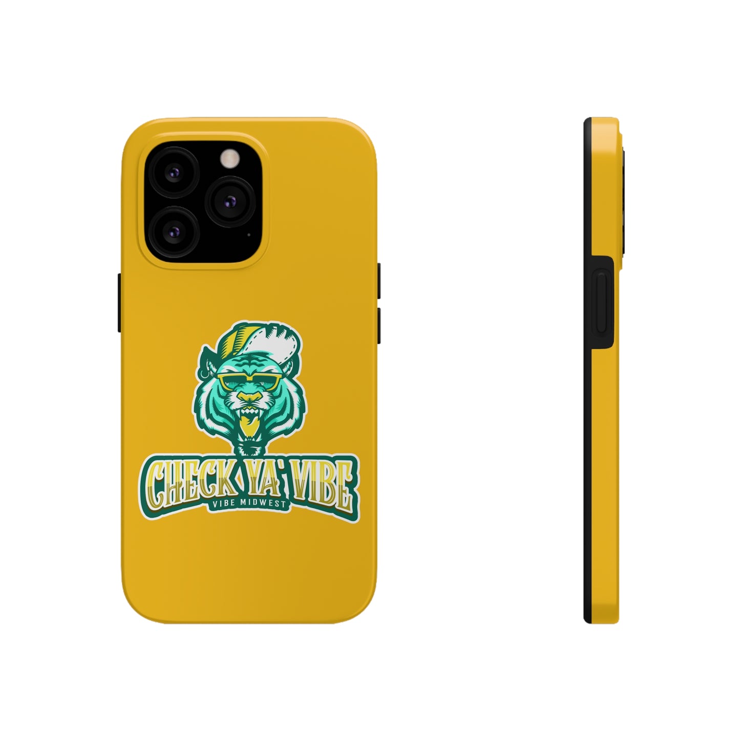 "Check Ya' Vibe" Shady Tiger  iPhone Phone Case