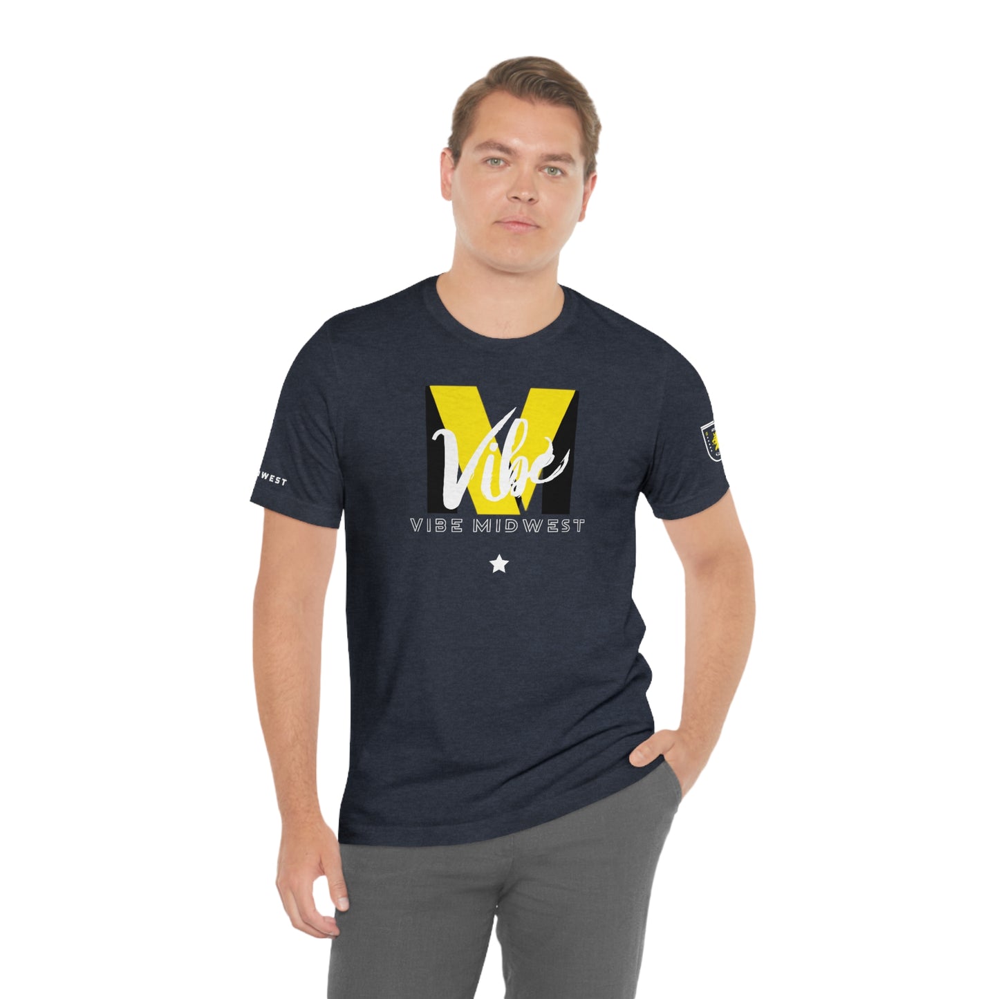 "Vibe"  Cross Logo Tee