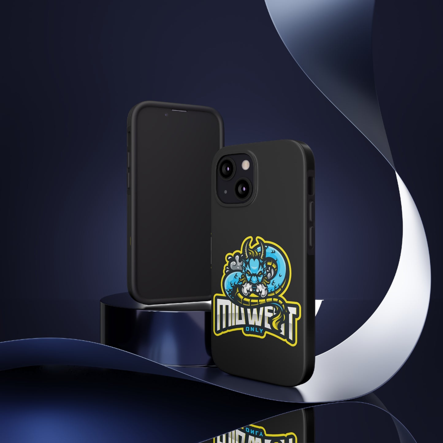 "Midwest Only" Dragon Smoke iPhone Phone Case