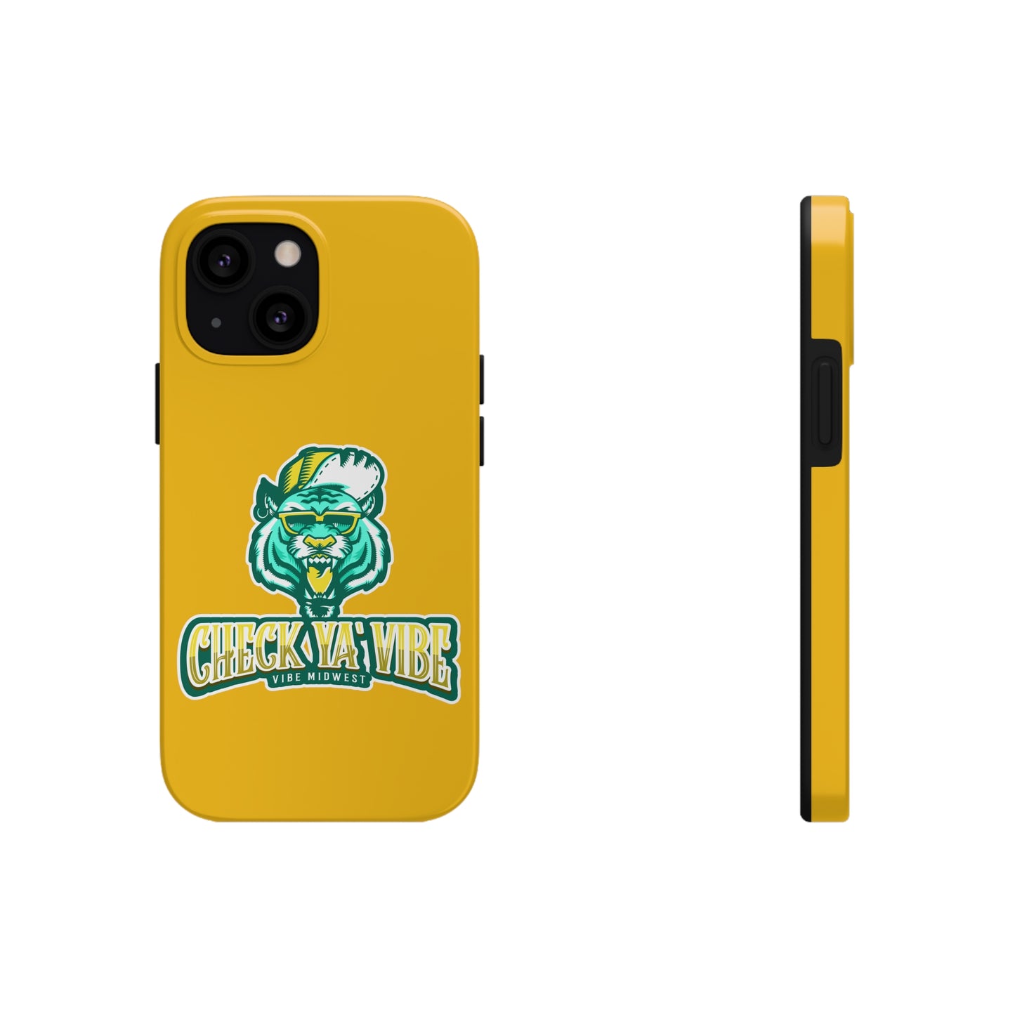 "Check Ya' Vibe" Shady Tiger  iPhone Phone Case